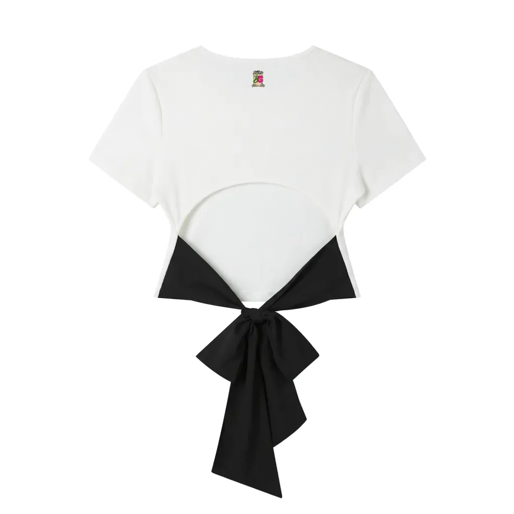 BreeshGirlz Slim Boatneck Shirt W&B back.webp