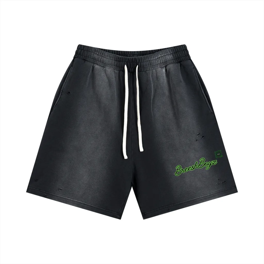 BreeshBoyz Distressed Shorts