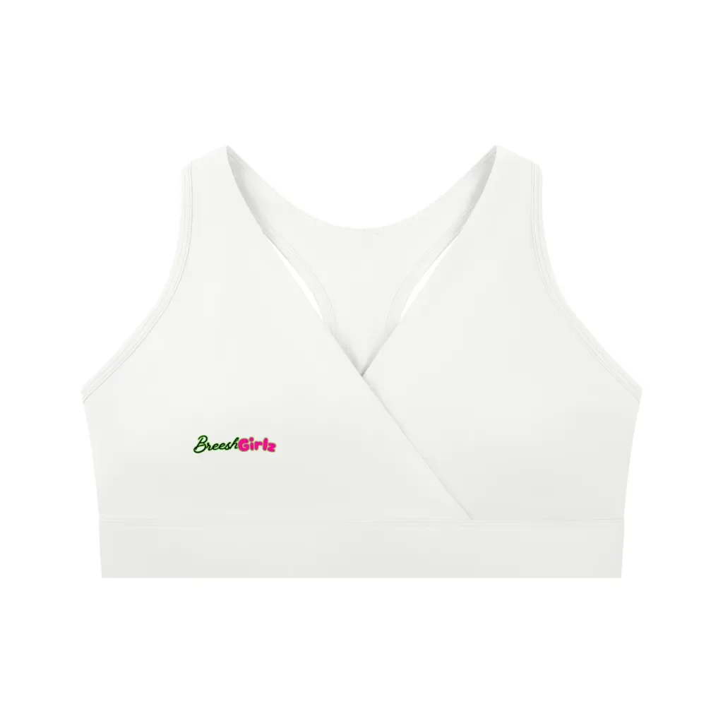 BreeshGirlz V-Neck Sports Bra