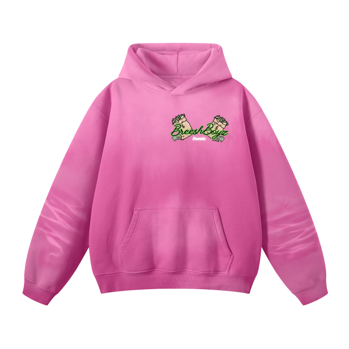 BreeshBoyz Pink Hoodie 