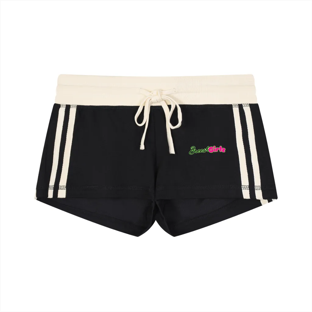 BreeshGirlz Stripe Track Shorts