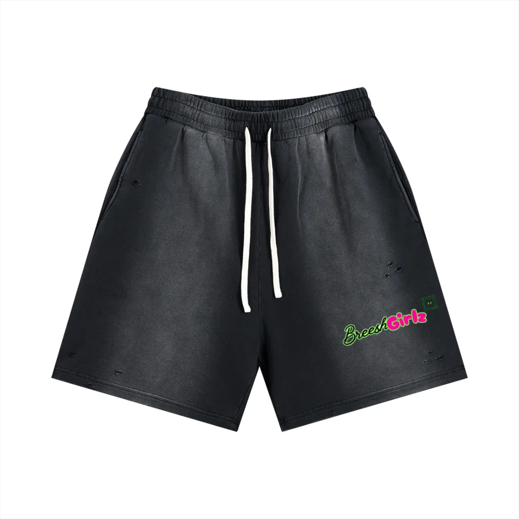 BreeshGirlz Distressed Shorts