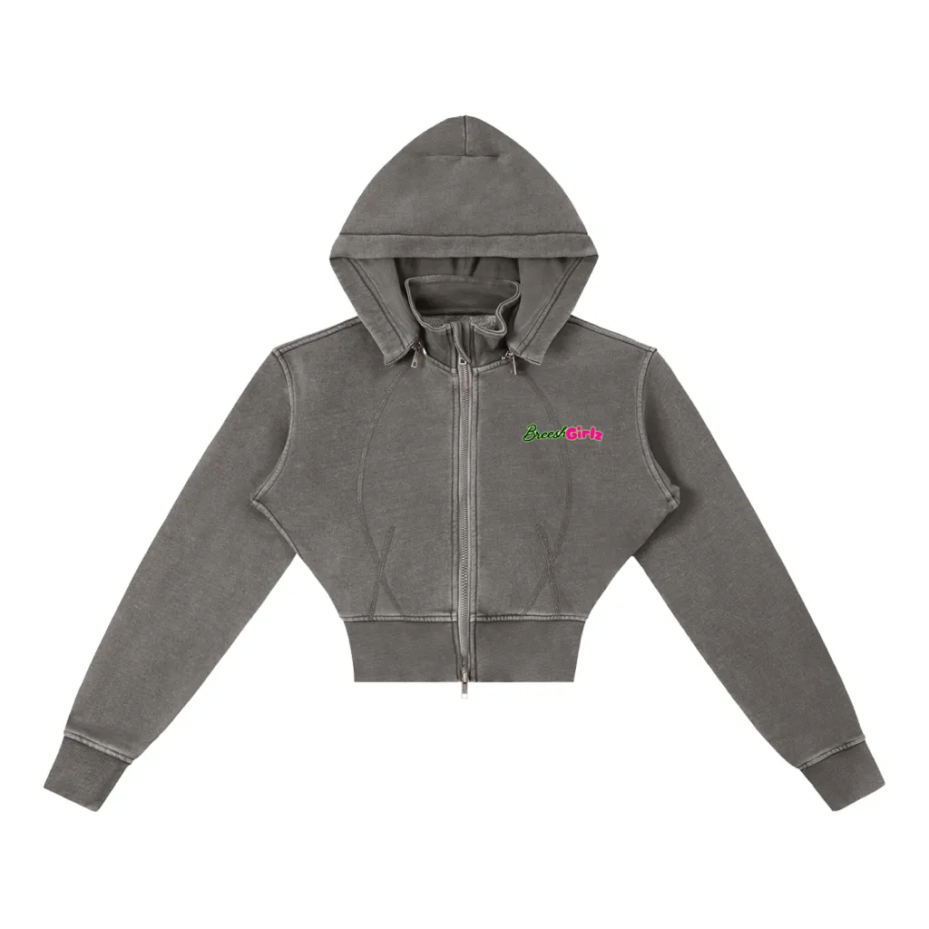 BreeshGirlz Gray Hoodie