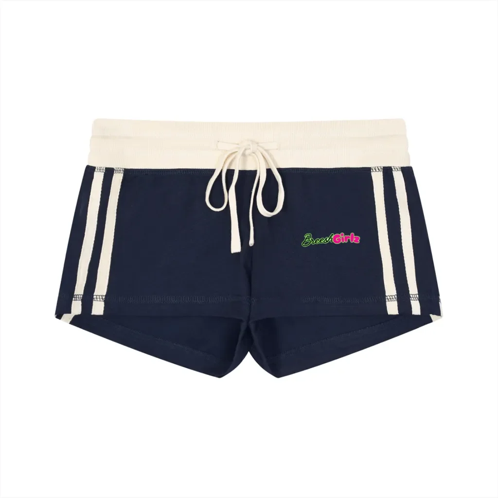 BreeshGirlz Stripe Track Shorts