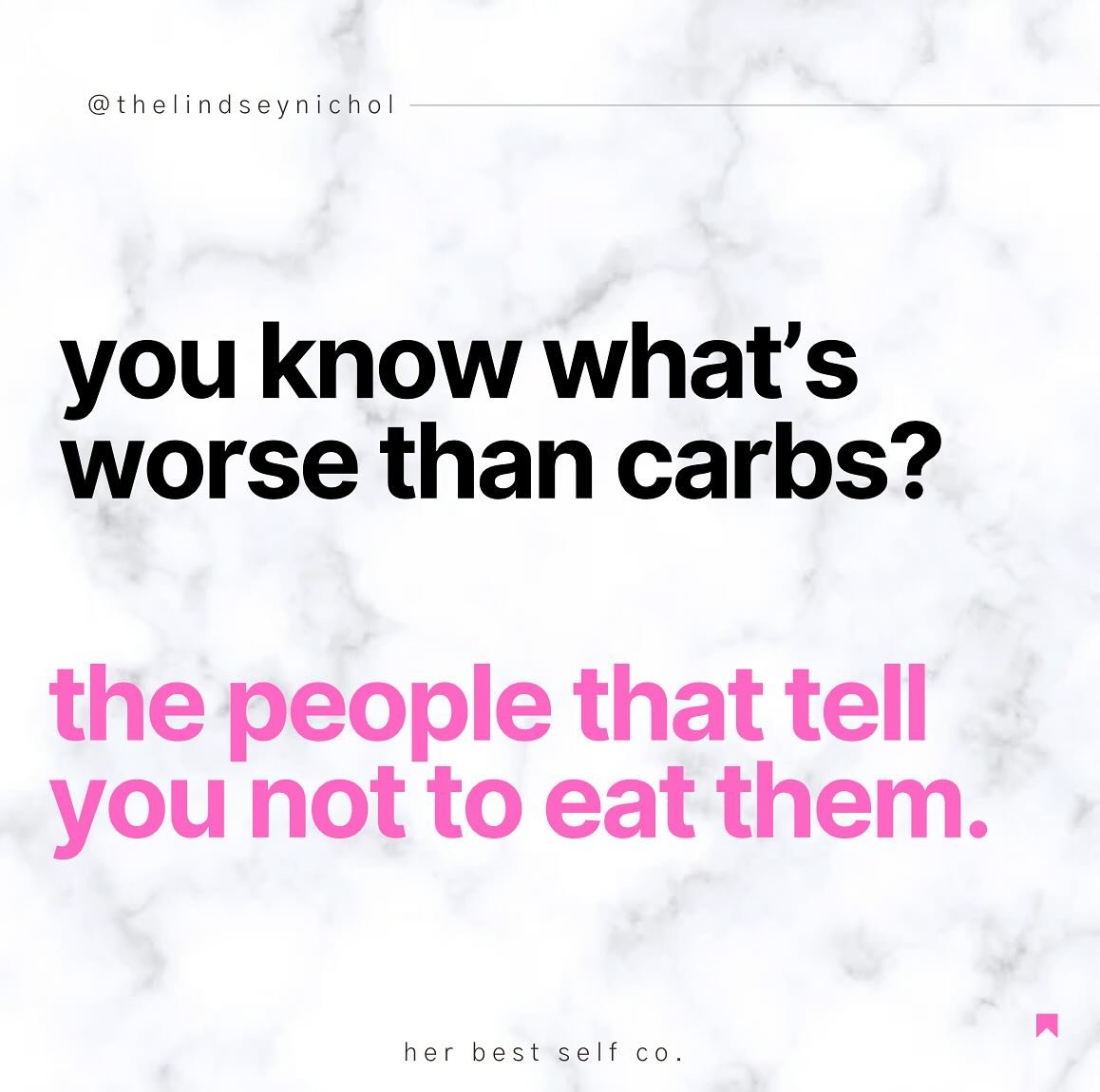 The only bad thing about carbs is the people who tell you not to eat them. 🍞✨
Friend, let me tell you something that might make you want to cry with relief&hellip;
Your body NEEDS carbs. Your brain runs on glucose. Your muscles crave glycogen. That 