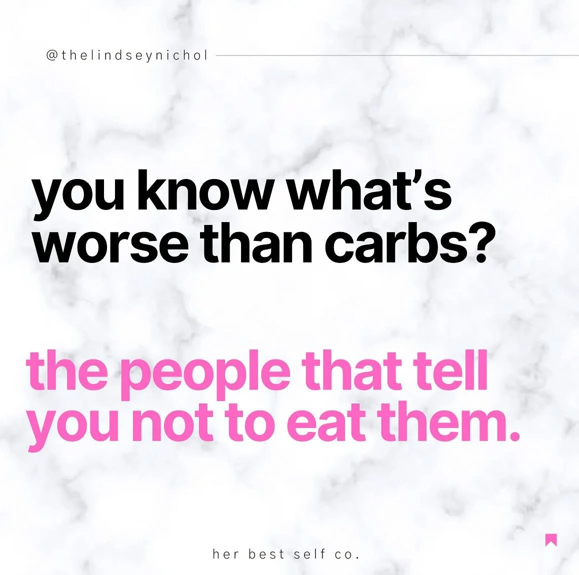 The only bad thing about carbs is the people who tell you not to eat them. 🍞✨
Friend, let me tell you something that might make you want to cry with relief&hellip;
Your body NEEDS carbs. Your brain runs on glucose. Your muscles crave glycogen. That 
