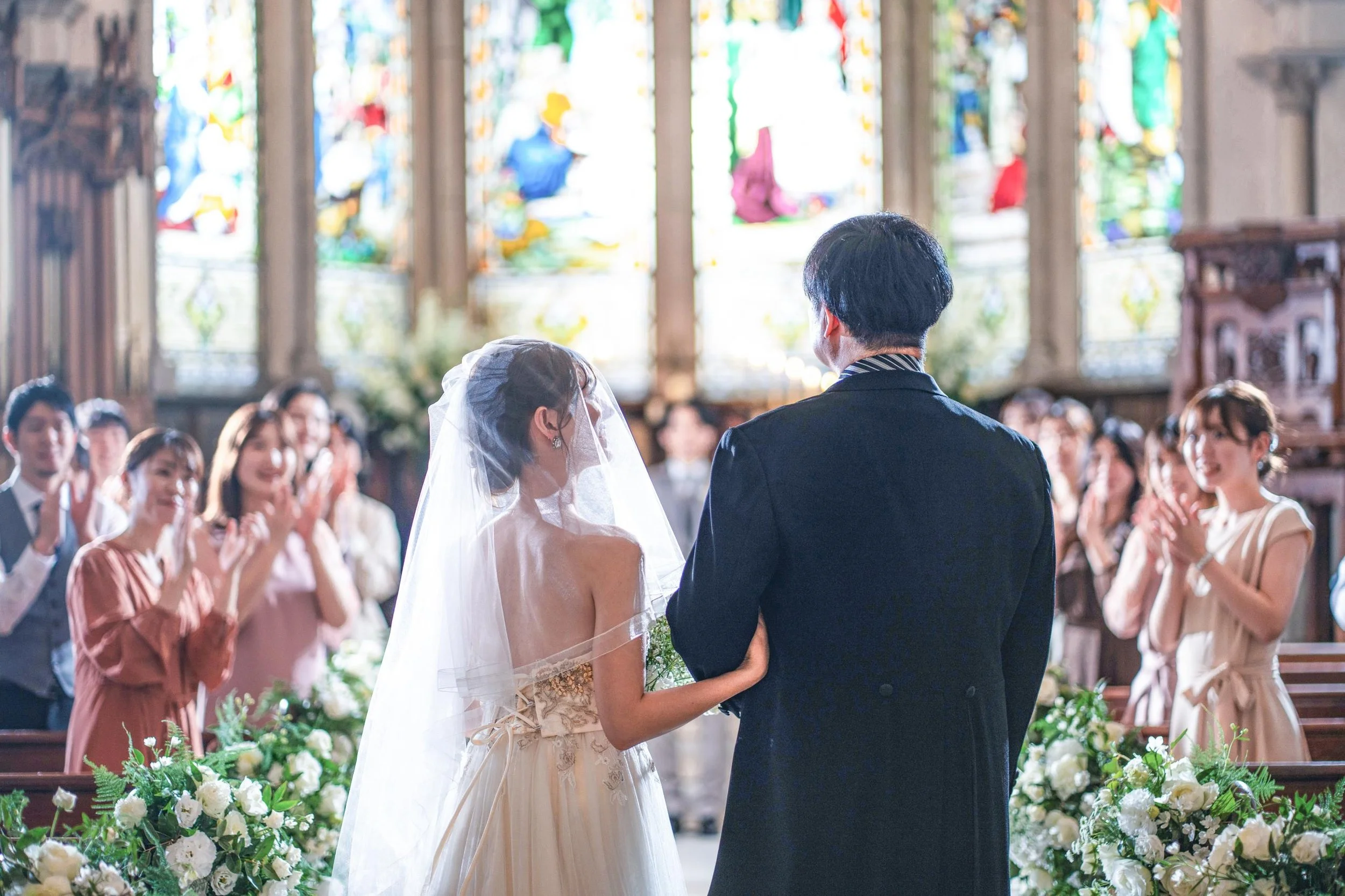 Setting the Scene: How Guest Attire Shapes a European-Style Chapel Wedding
