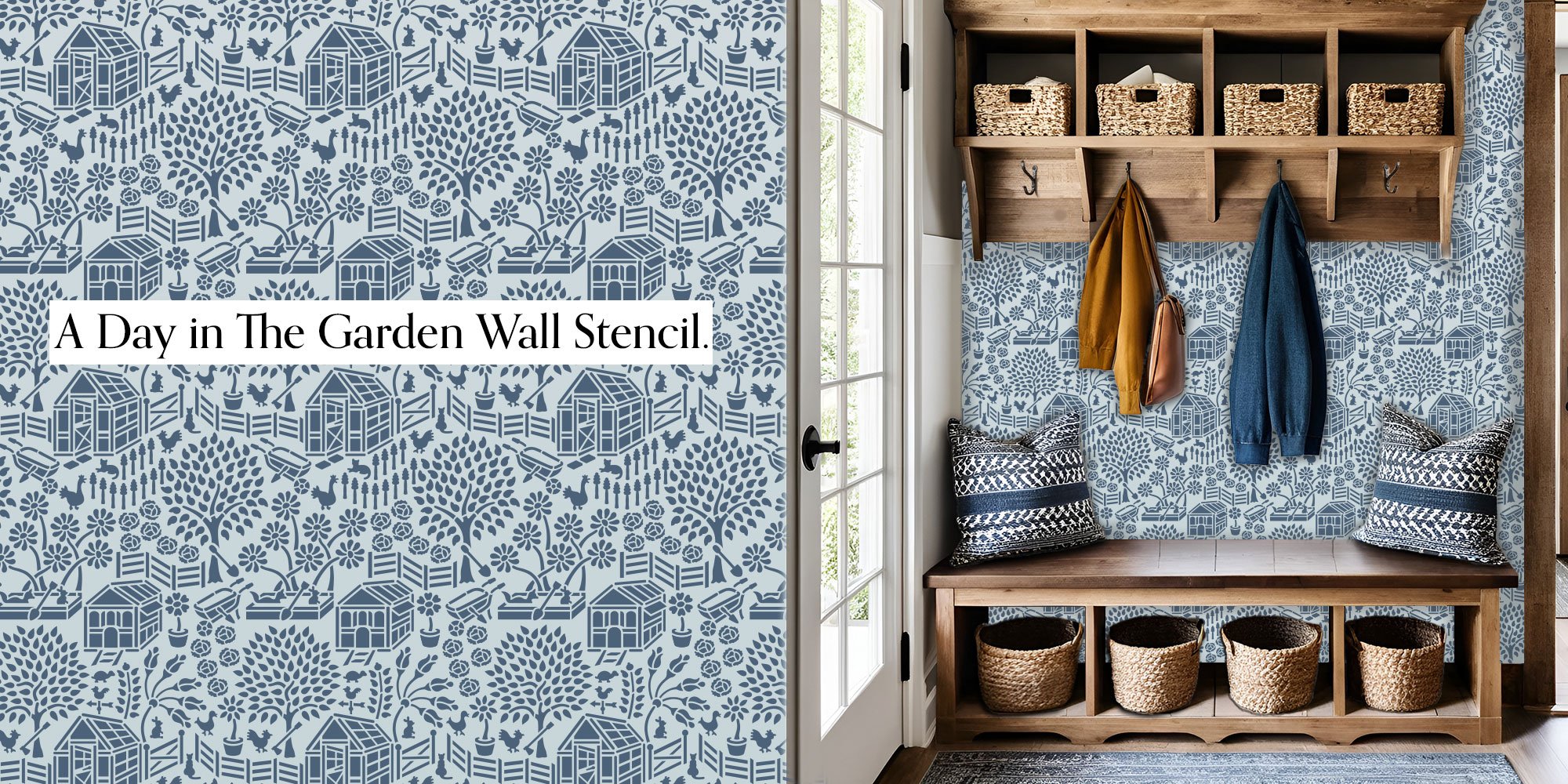 With-A-Day-in-The-Garden-stencil-close-up-on-left-and-Mudroom-with-stencil-on-right-.jpg