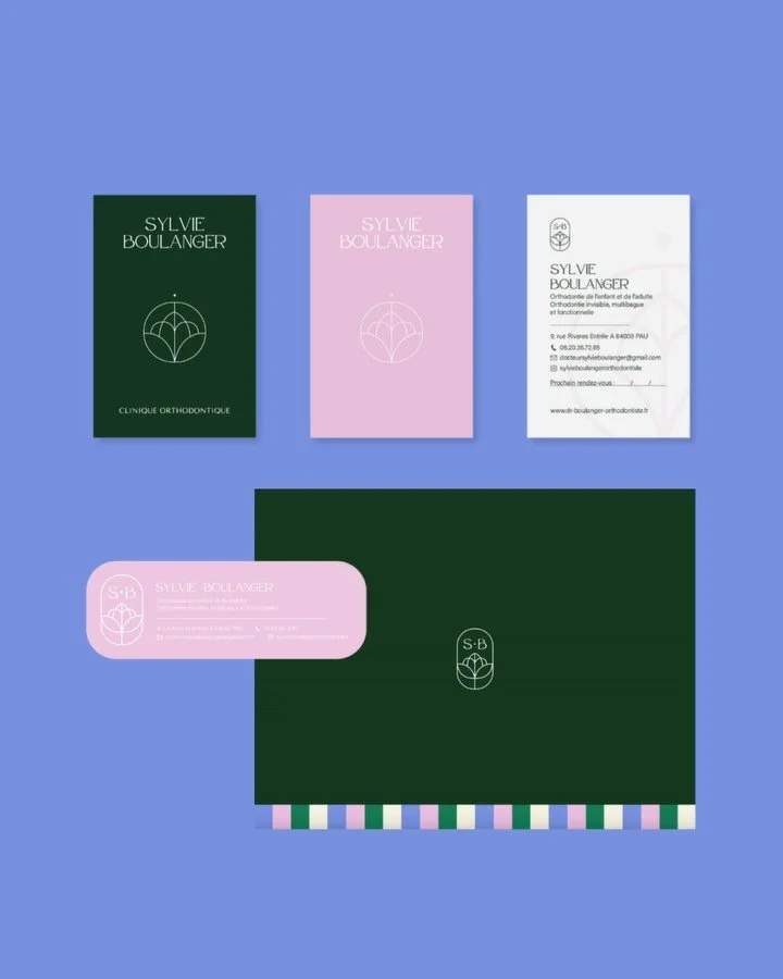 Projet d&rsquo;identit&eacute; visuelle et cr&eacute;ation de site internet pour la clinique orthodontique du Dr Sylvie Boulanger @sylvieboulangerorthodontiste 

Services : cr&eacute;ation originale logotype 〰️ Charte graphique 〰️ cartes de visite 〰️