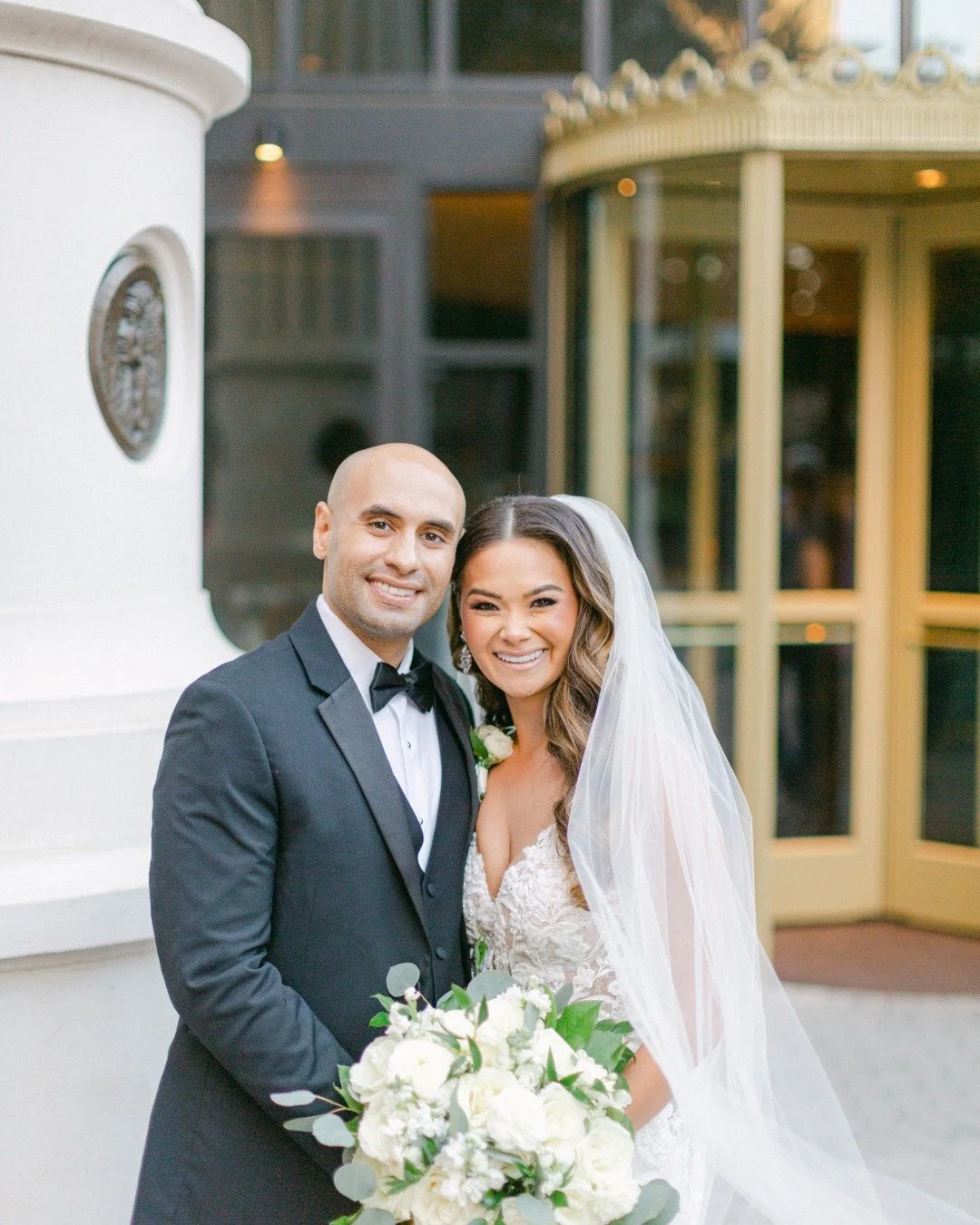 Uptown elegance met timeless romance for Kari &amp; Chris' wedding. ✨ With its soaring atrium and sophisticated charm, Founders Hall was the perfect setting for their unforgettable day.  Cheers to their forever! 🥂

A night filled with love, laughter