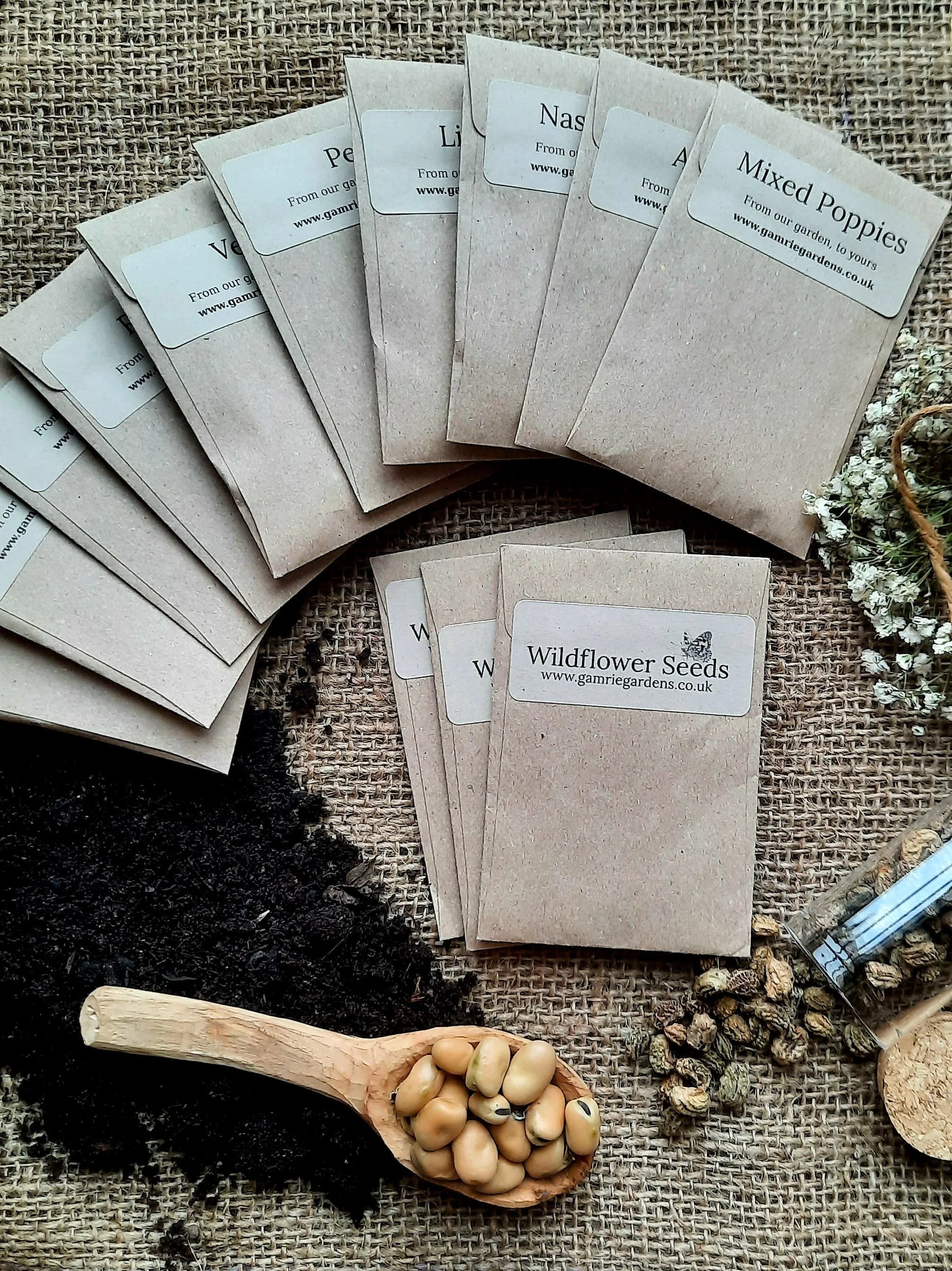 The Gamrie Gardens Seasonal Starter Seed Collection