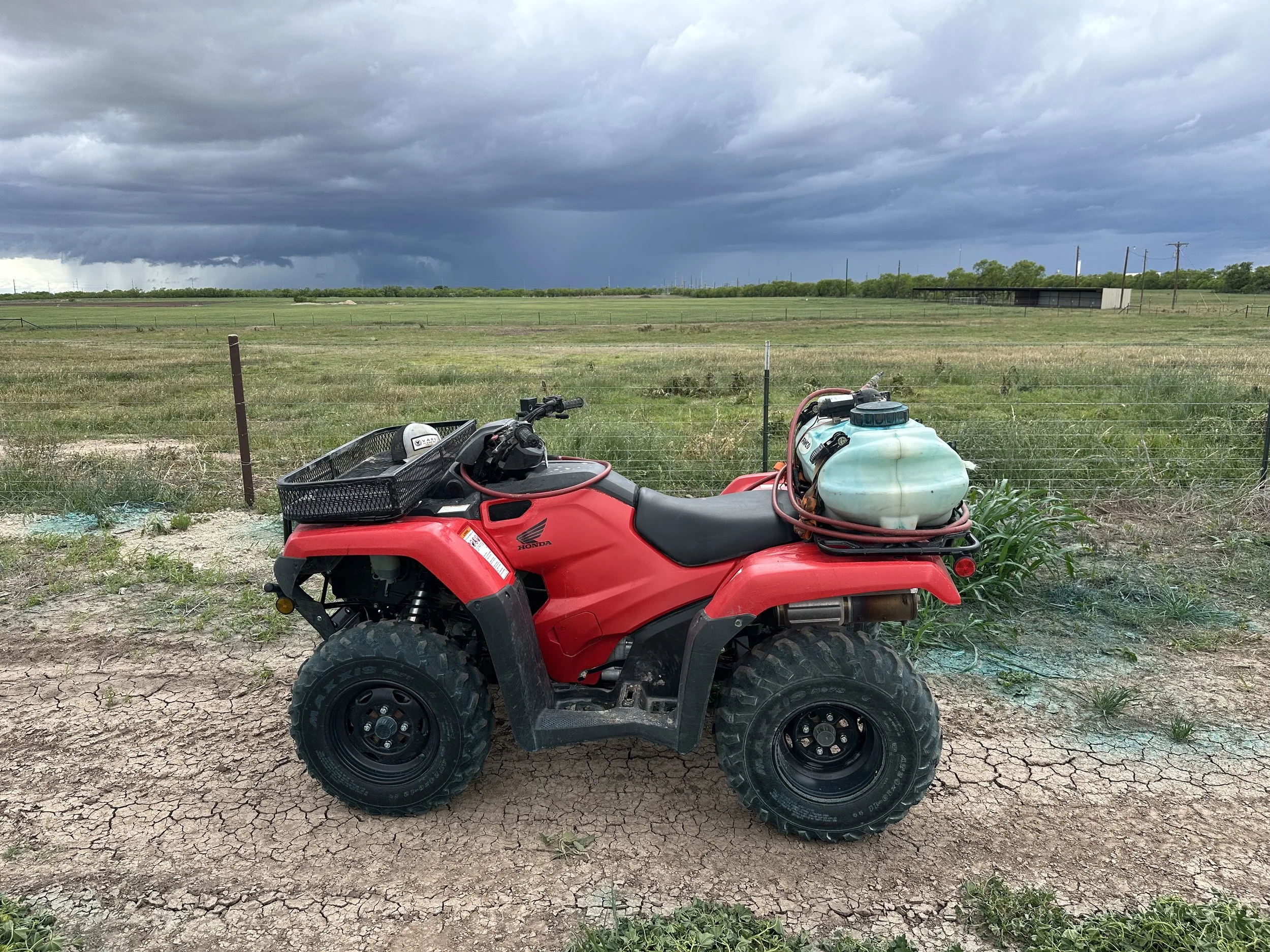 Spraying Weeds, Mowing, and Fencing 