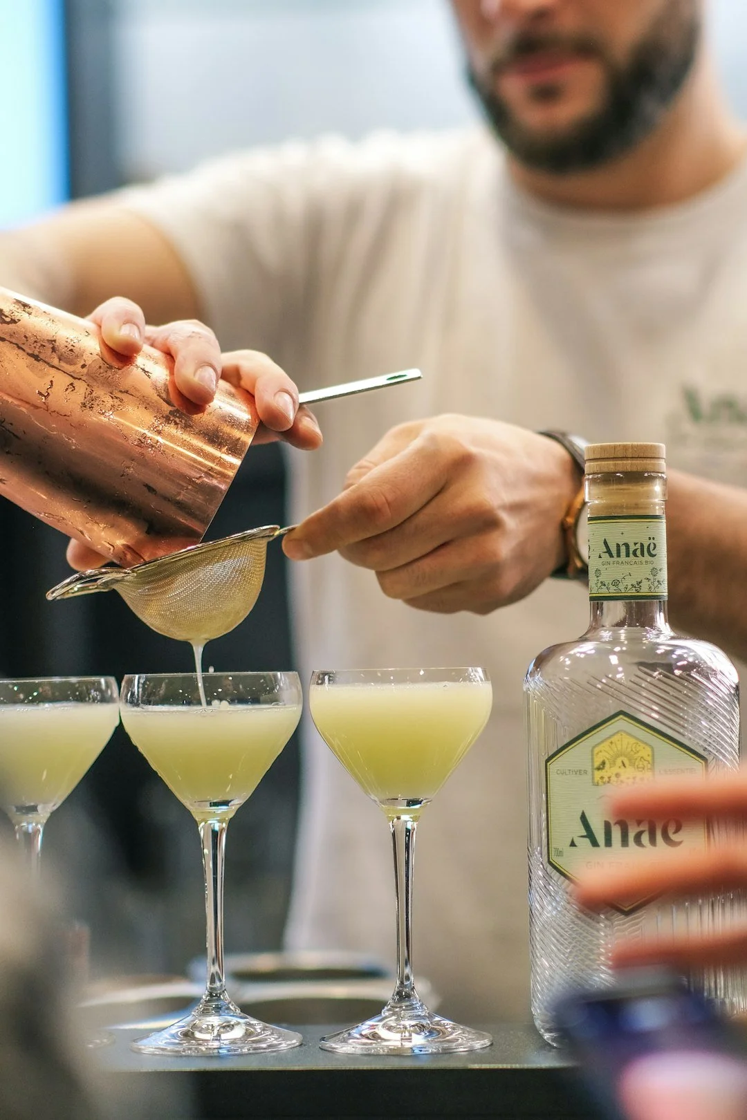 Serving cocktails before getting a stiff ticking off