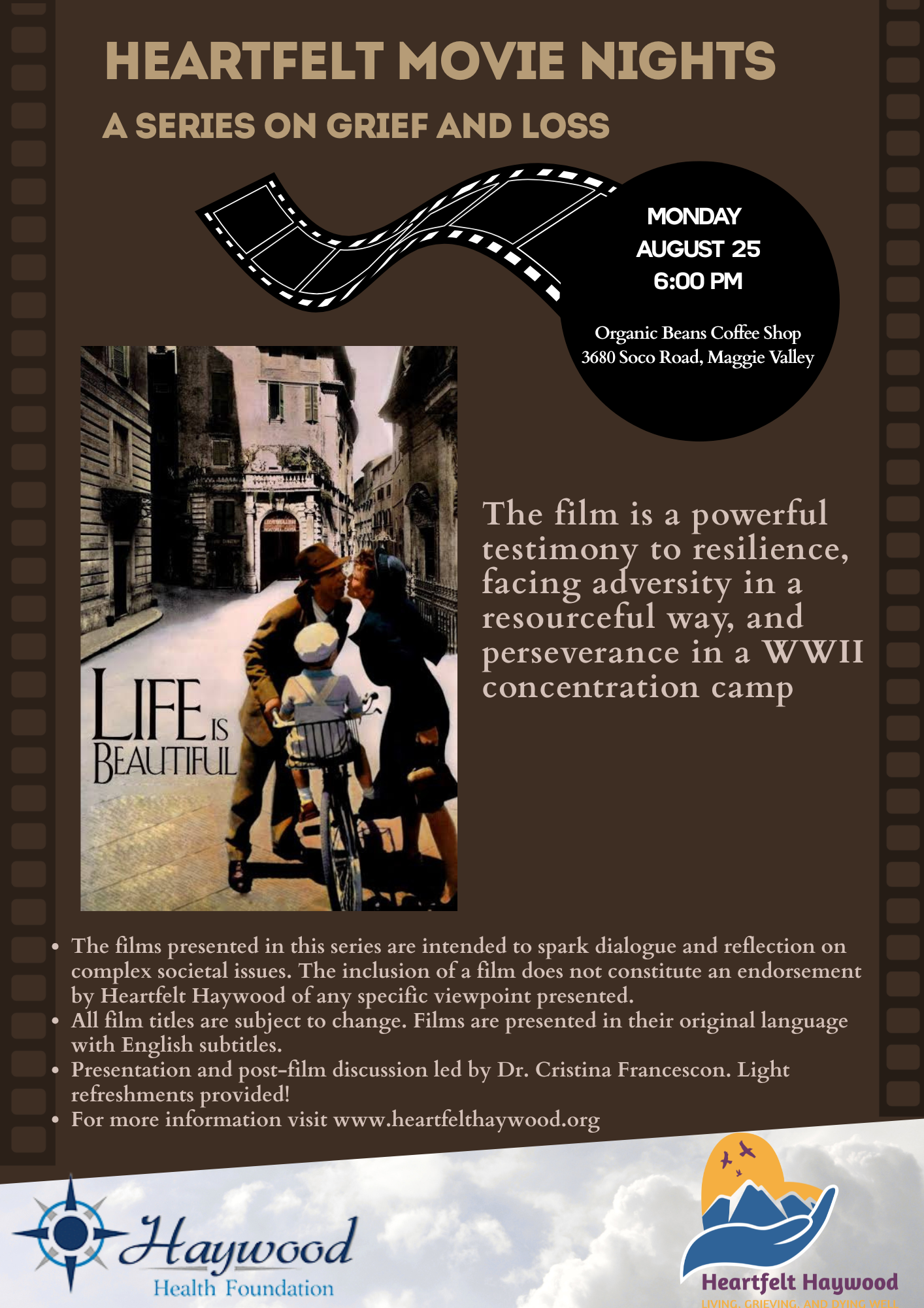 Heartfelt Movie Night - Life Is Beautiful