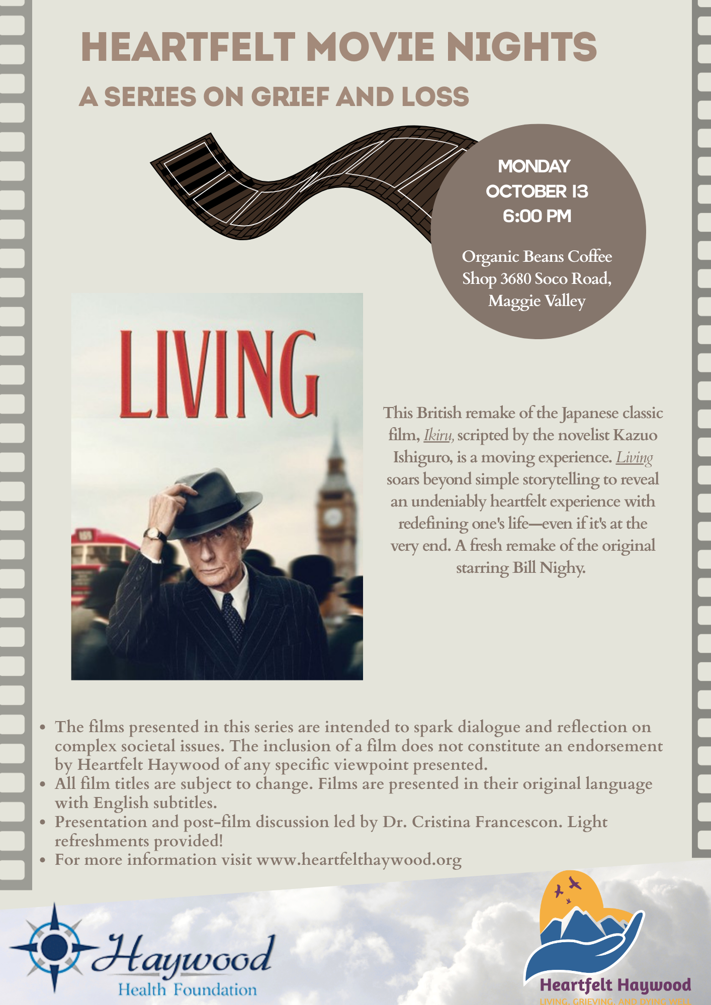 Heartfelt Movie Night: Living (2022)