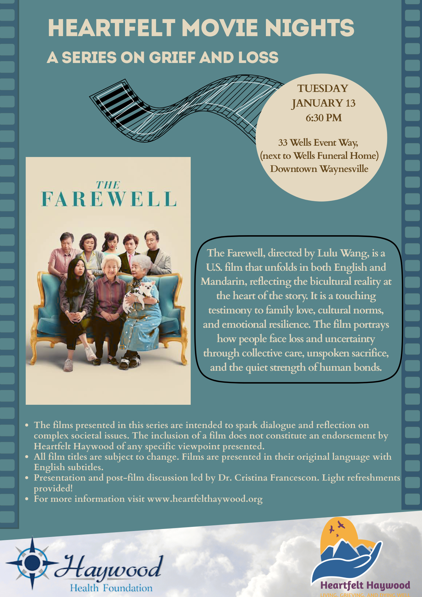 Heartfelt Movie Night: The Farewell