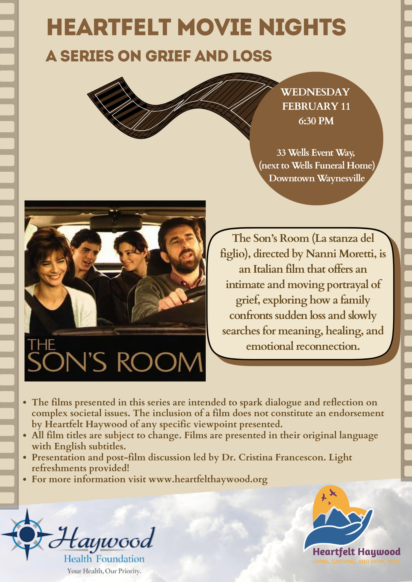Heartfelt Movie Night: The Son's Room