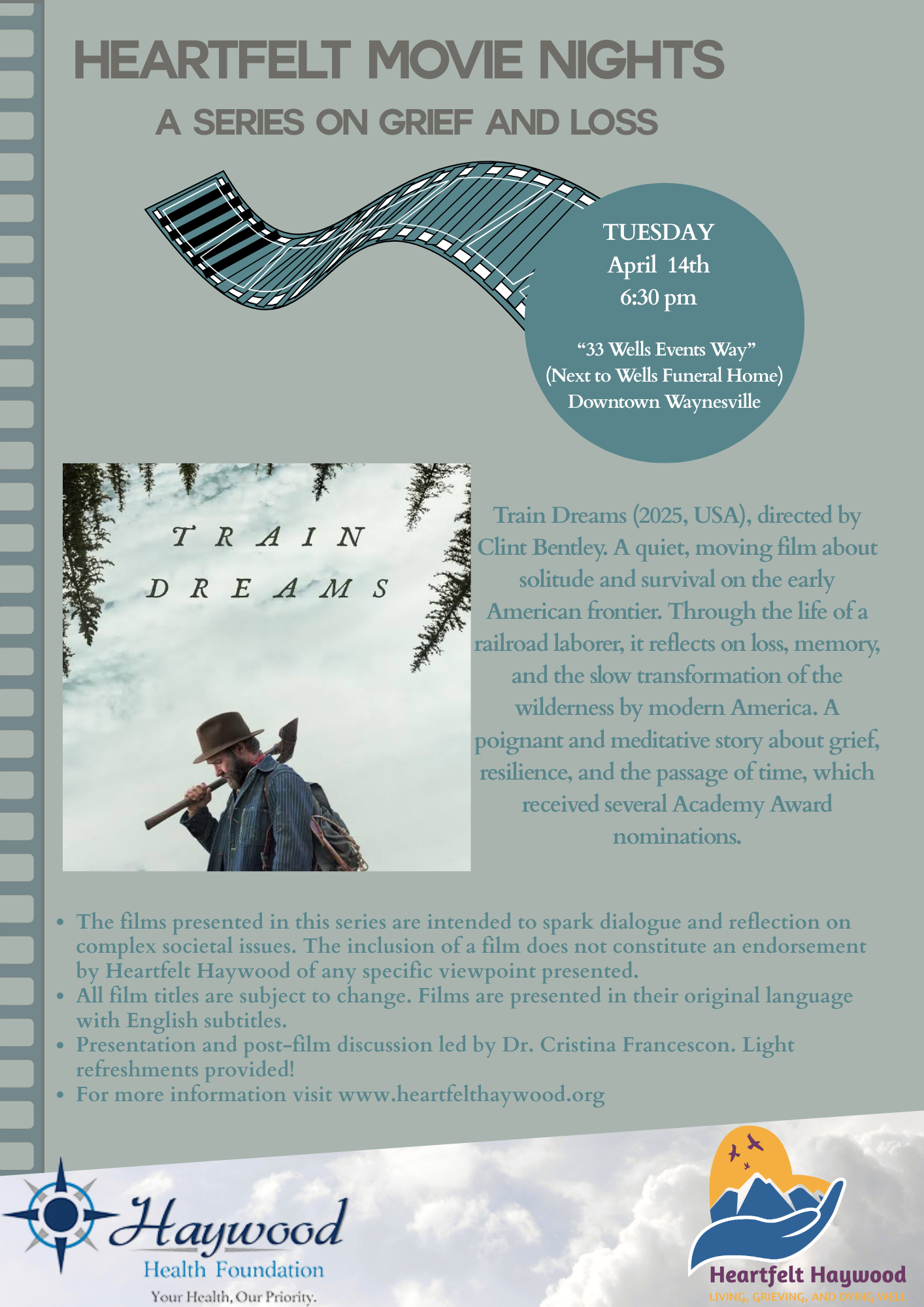 Heartfelt Movie Night: Train Dreams 