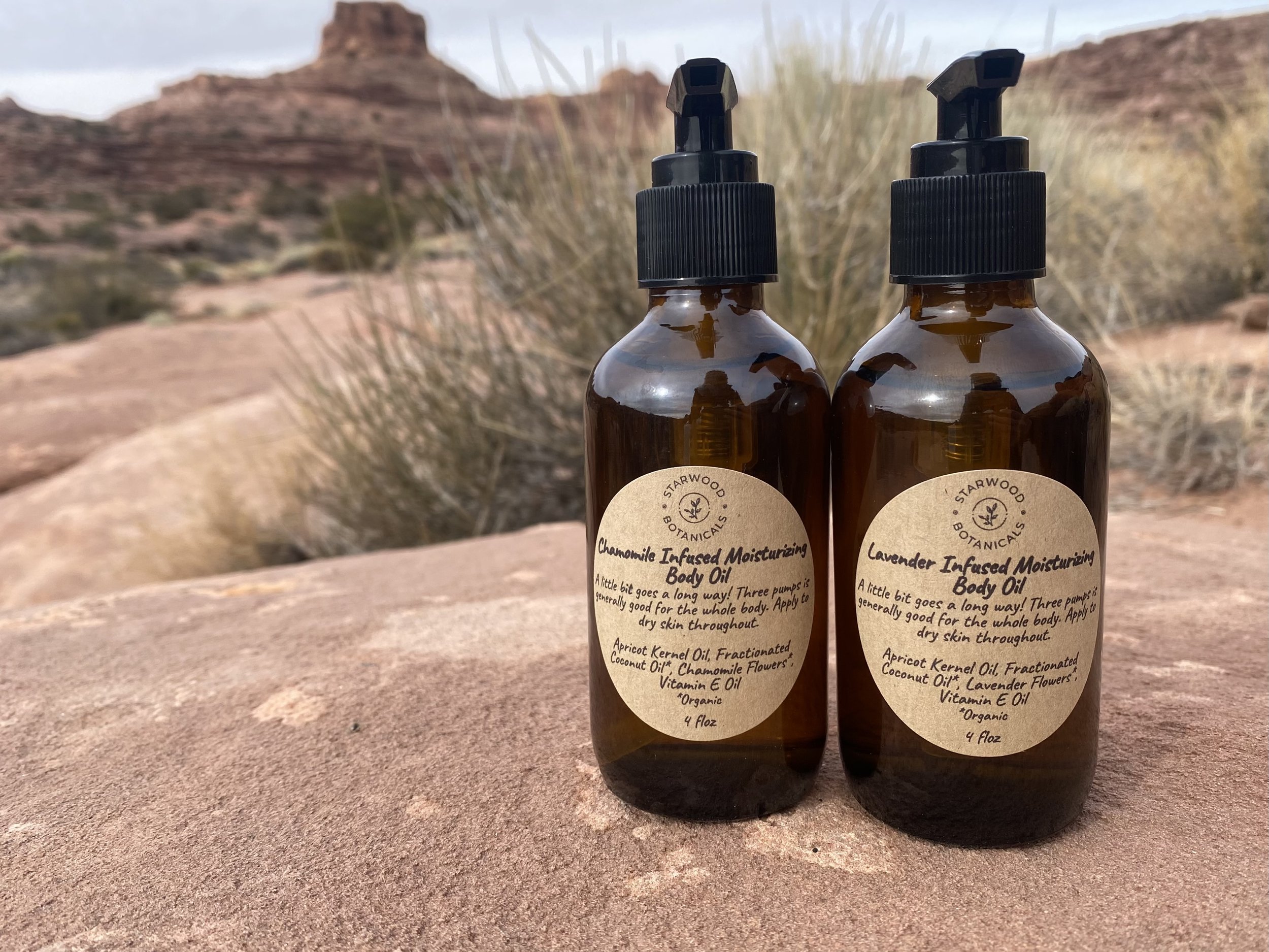 Herb Infused Moisturizing Healing Body Oil Lotion Replacement