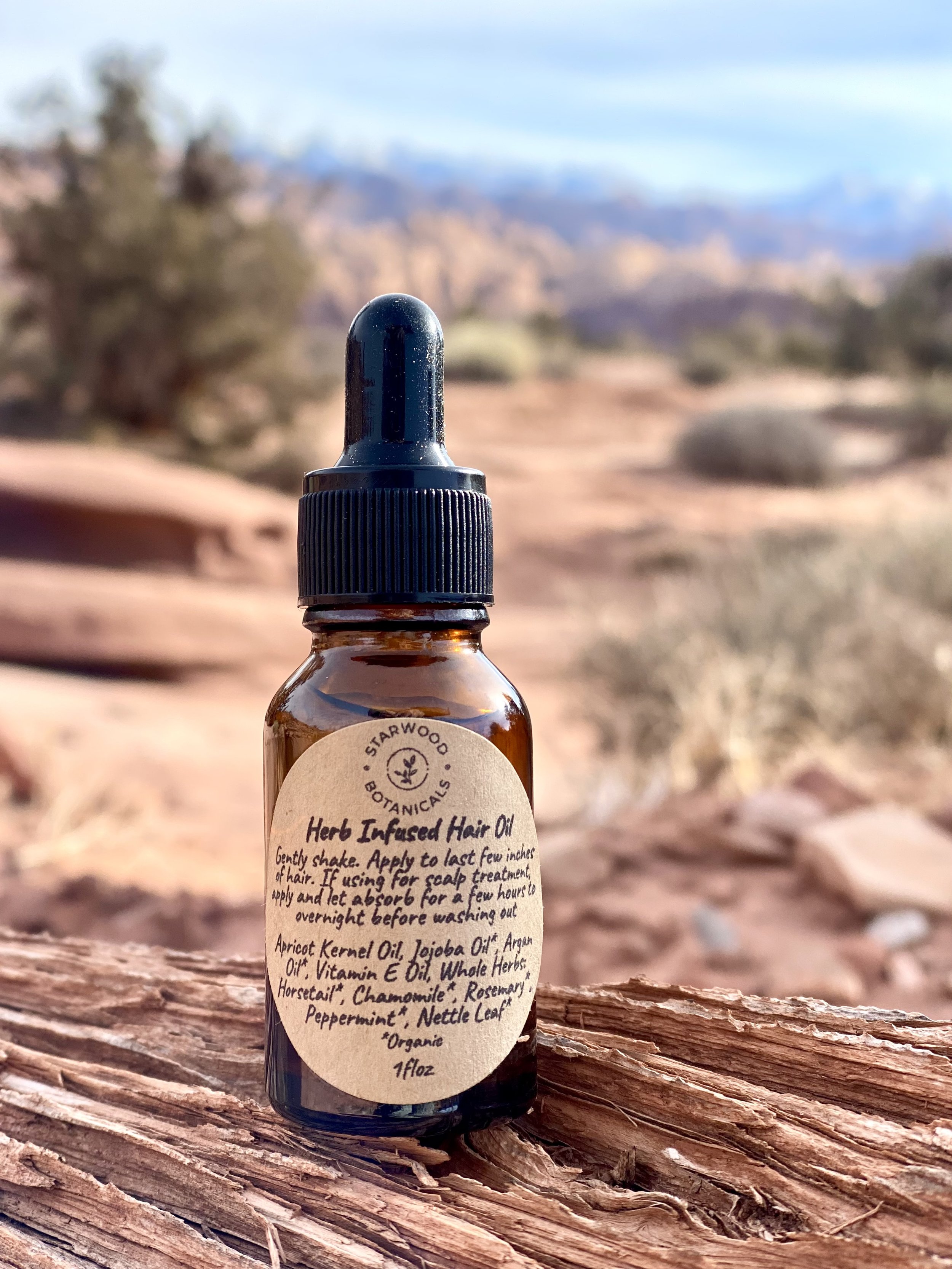 Herb Infused Moisturizing Split End Hair Oil
