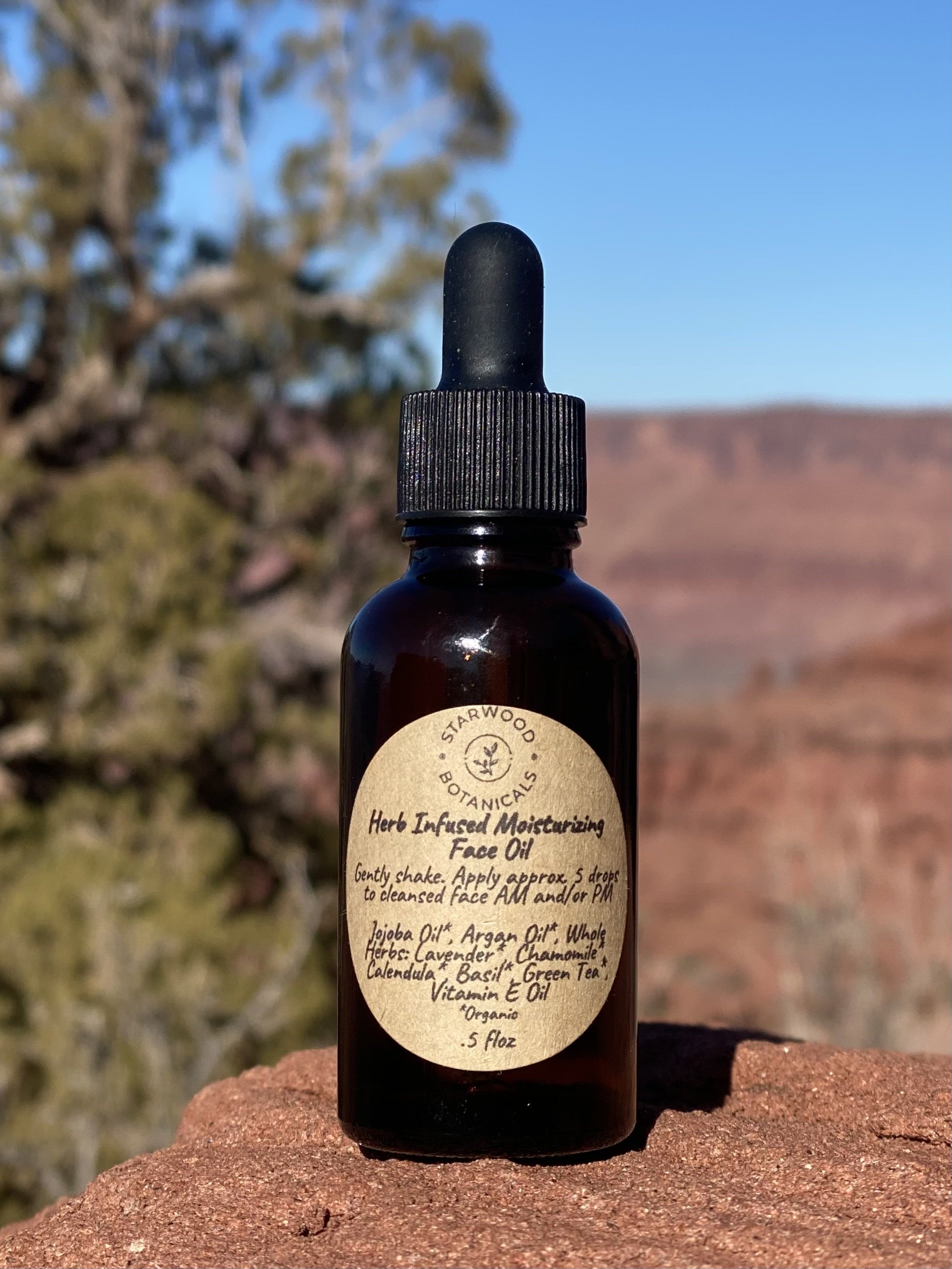 Herb Infused Moisturizing Face Oil