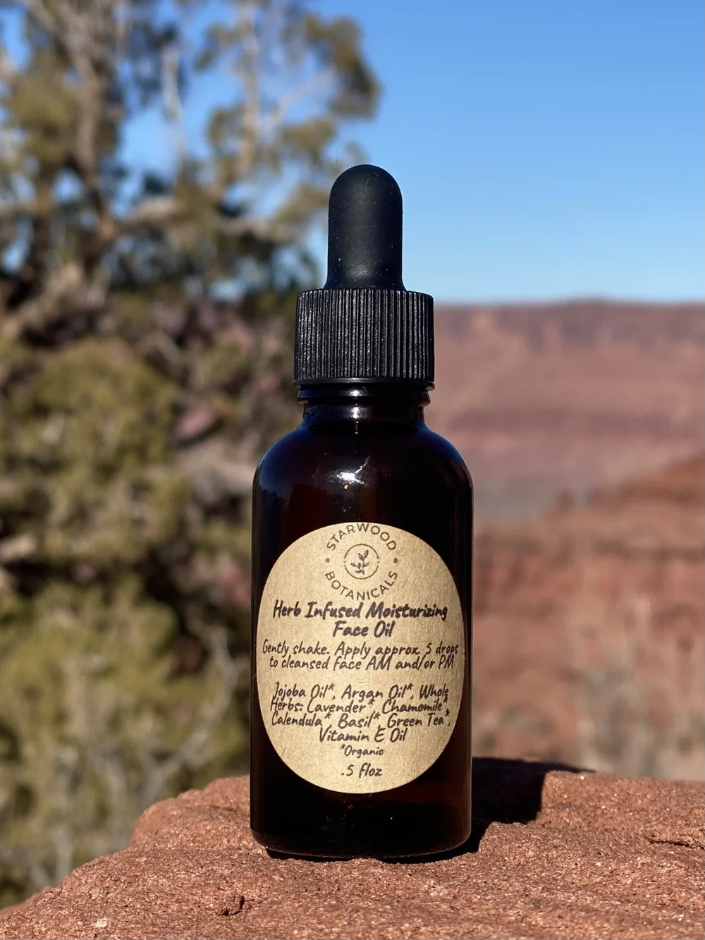 Moisturizing Face Oil — Starwood Botanicals