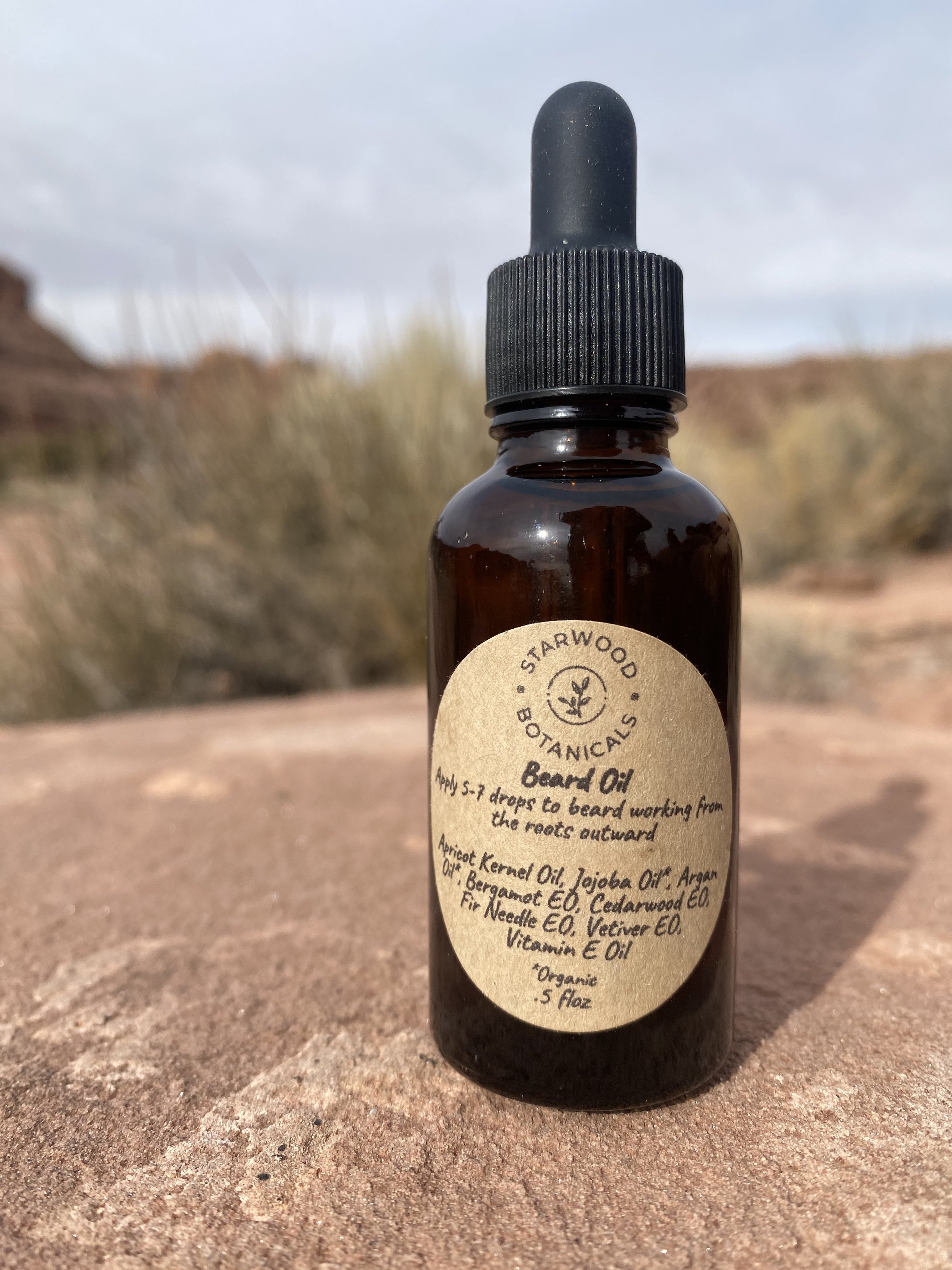 Earthy and Woodsy Beard Oil
