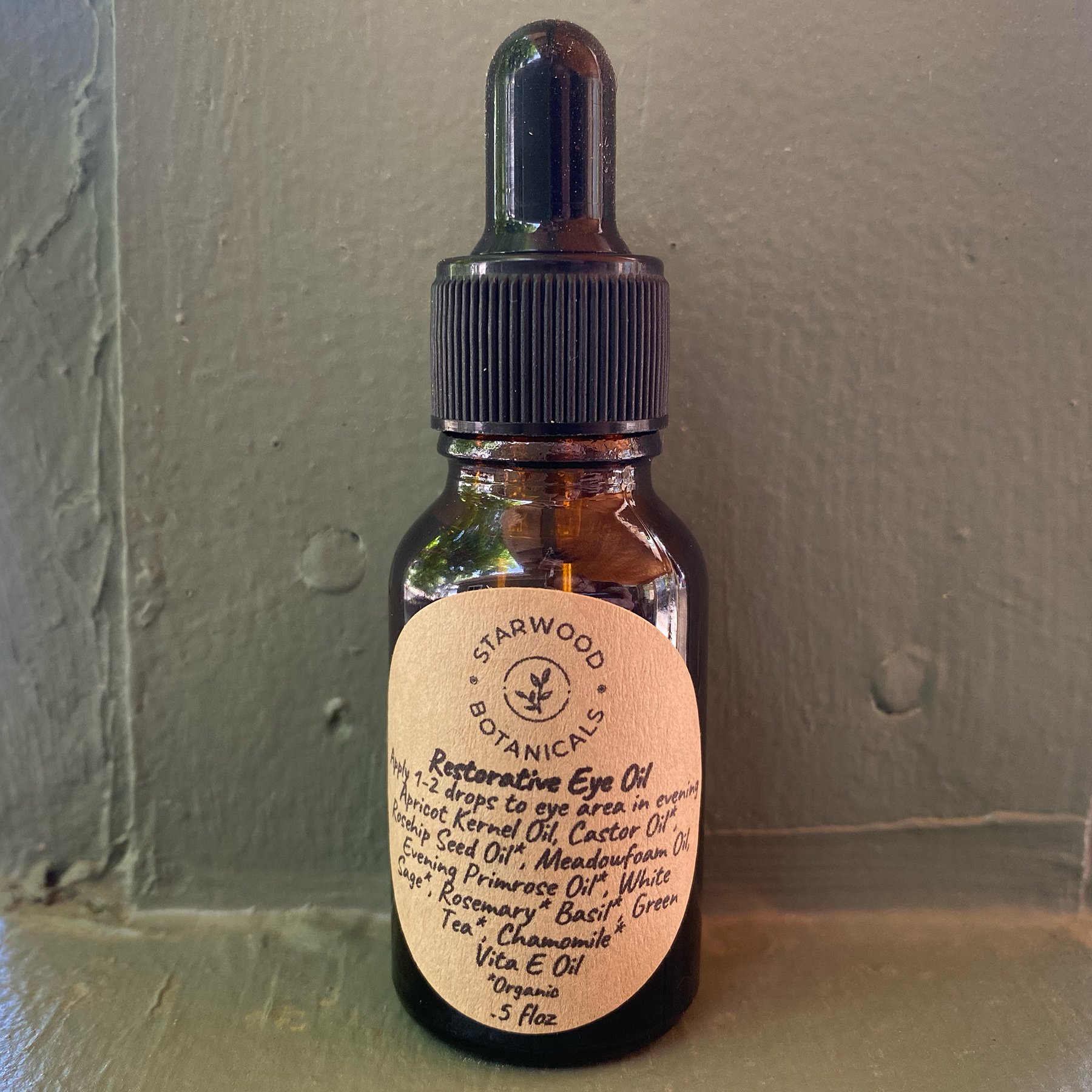 Herb Infused Restorative Eye Oil