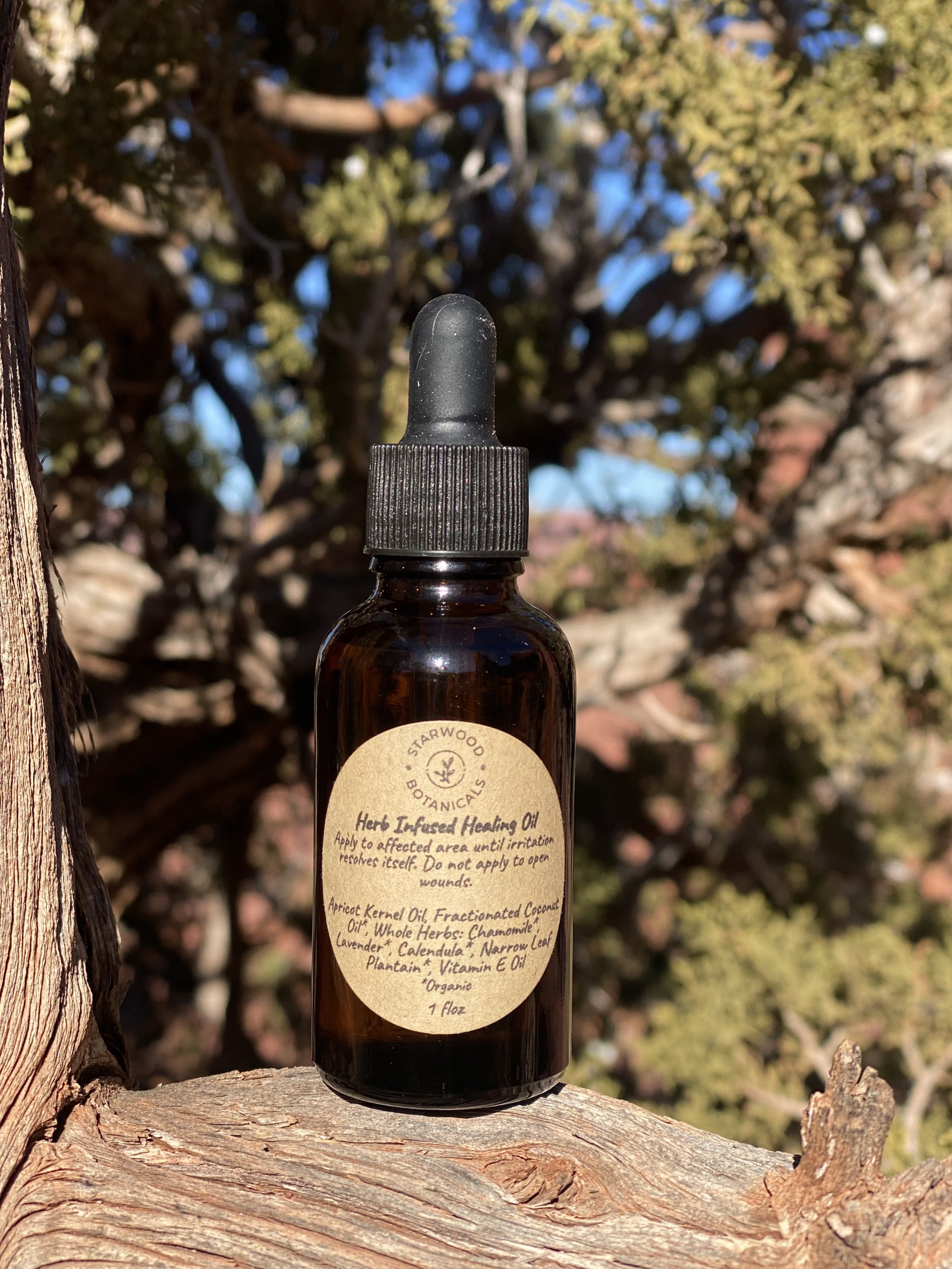 Herb Infused Healing Oil