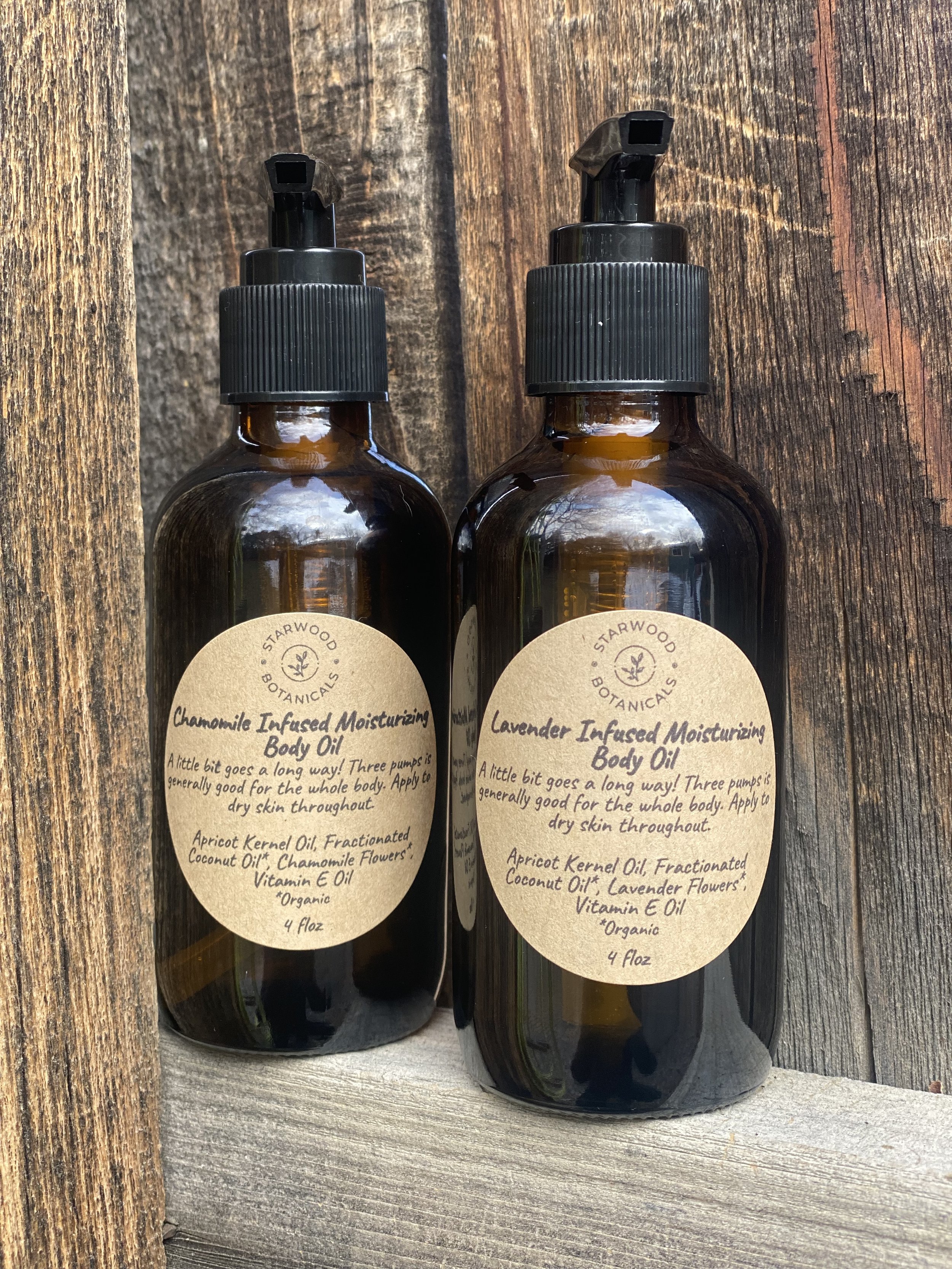 Herb Infused Body Oil