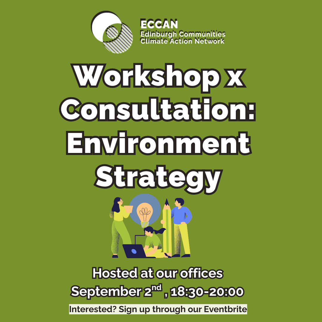 Workshop x Consultation: Environment Strategy