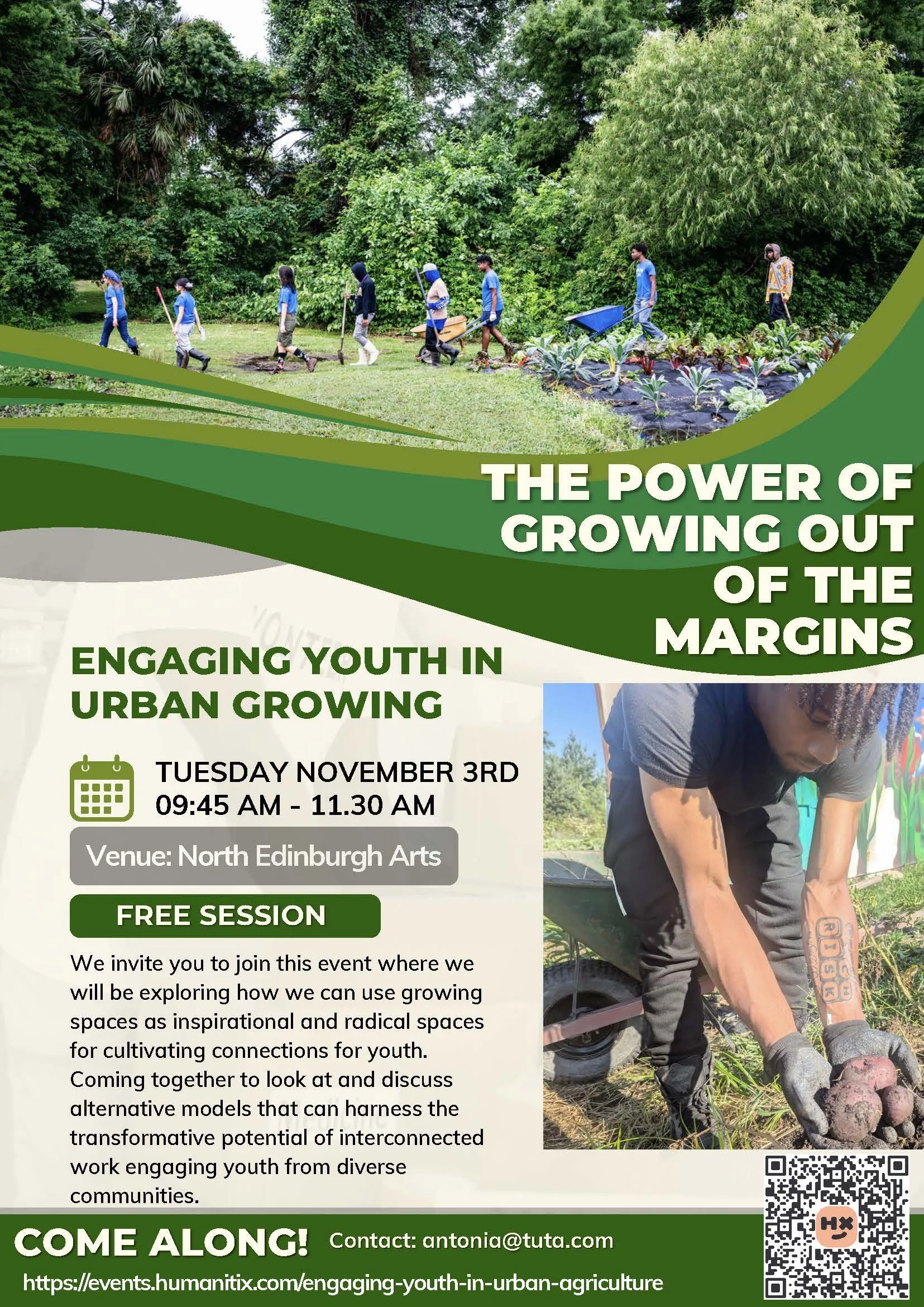The Power of Growing Out of the Margins: Engaging Youth in Urban Growing