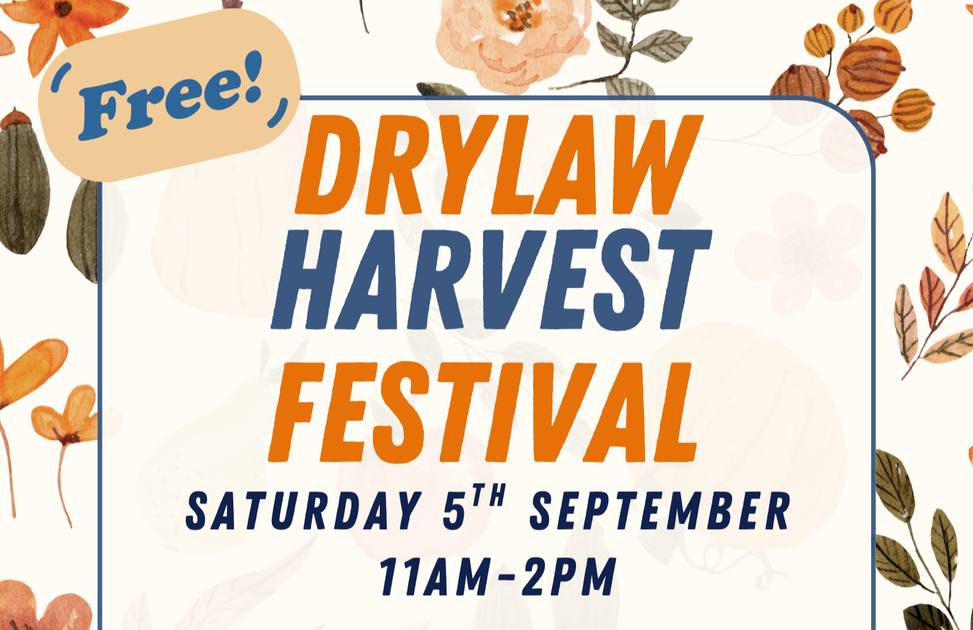 Drylaw Harvest Festival