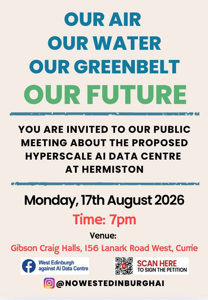 Public Meeting: Proposed Hyperscale AI Data Centre at Wester Hermiston