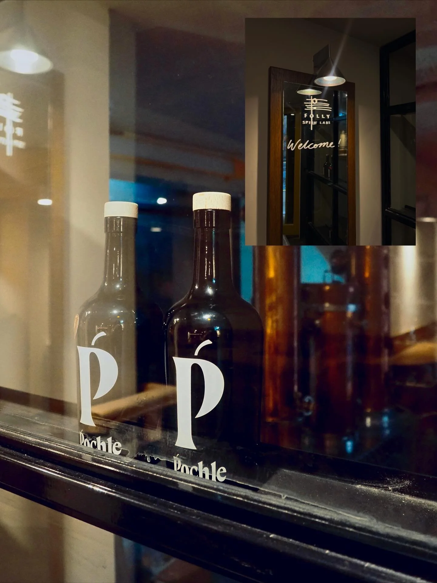 After an incredible journey and a few location changes, we&rsquo;re thrilled to announce that Pochle has found its permanent home at Folly Spirit Labs 🍏 Stay tuned, as more about our micro-distillery will be revealed as we get closer to opening next