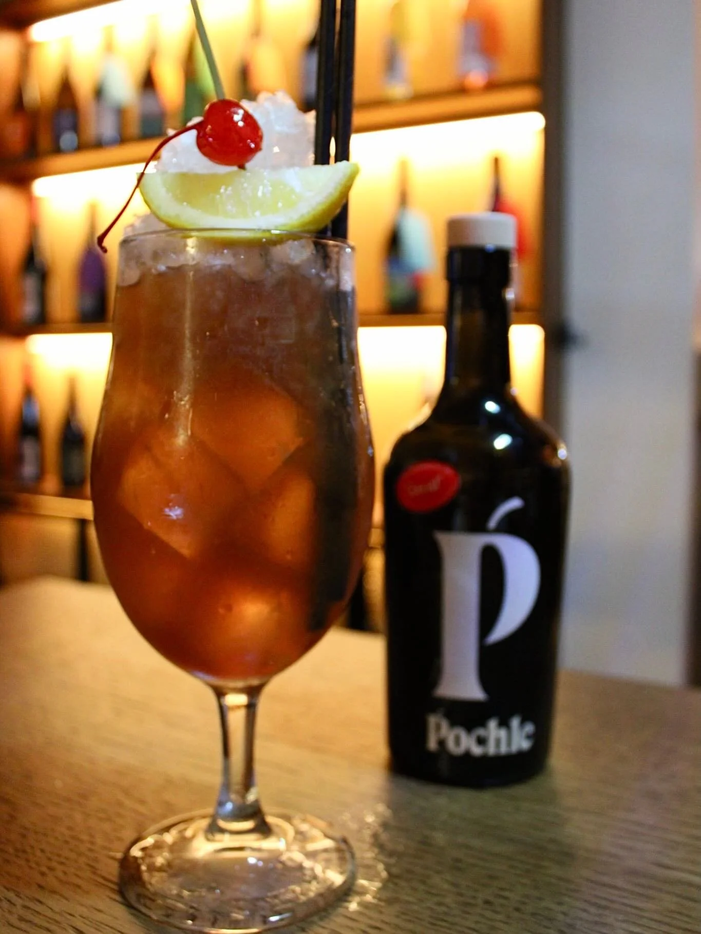 Following on with introductions to our cocktail menu, meet the Cramond Island Iced Tea - our take on the classic Long Island. Being the second cocktail on the menu showcasing our own Pochle, it celebrates our love of eaux de vie, blending apples with