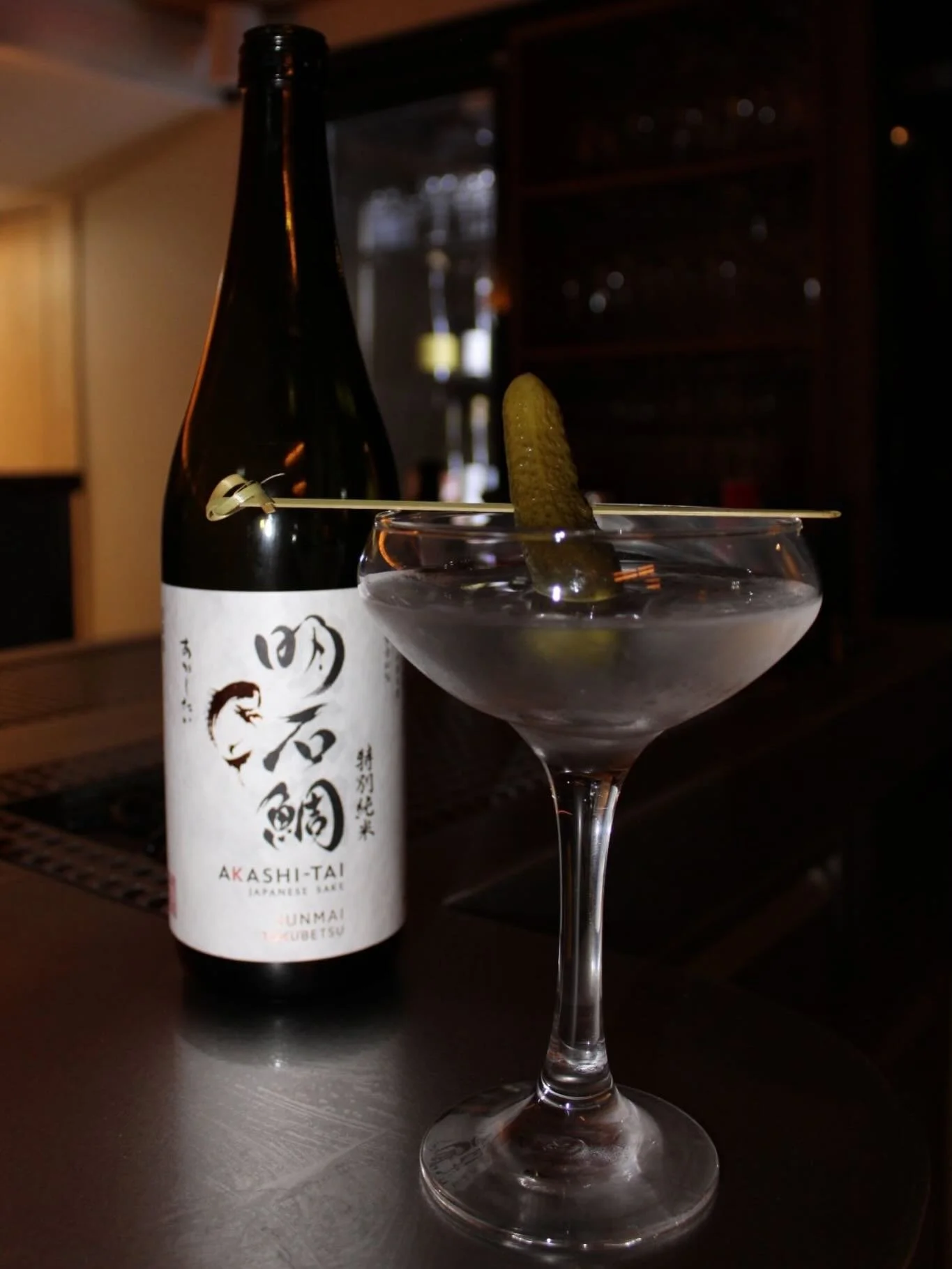 Calling all martini and pickle lovers - this one is for you. If you haven&rsquo;t tried our Sakasawa Martini yet, you&rsquo;re missing out!

Umami-rich sake, savoury pickle juice, dry vermouth, and a pickle garnish come together to make one incredibl