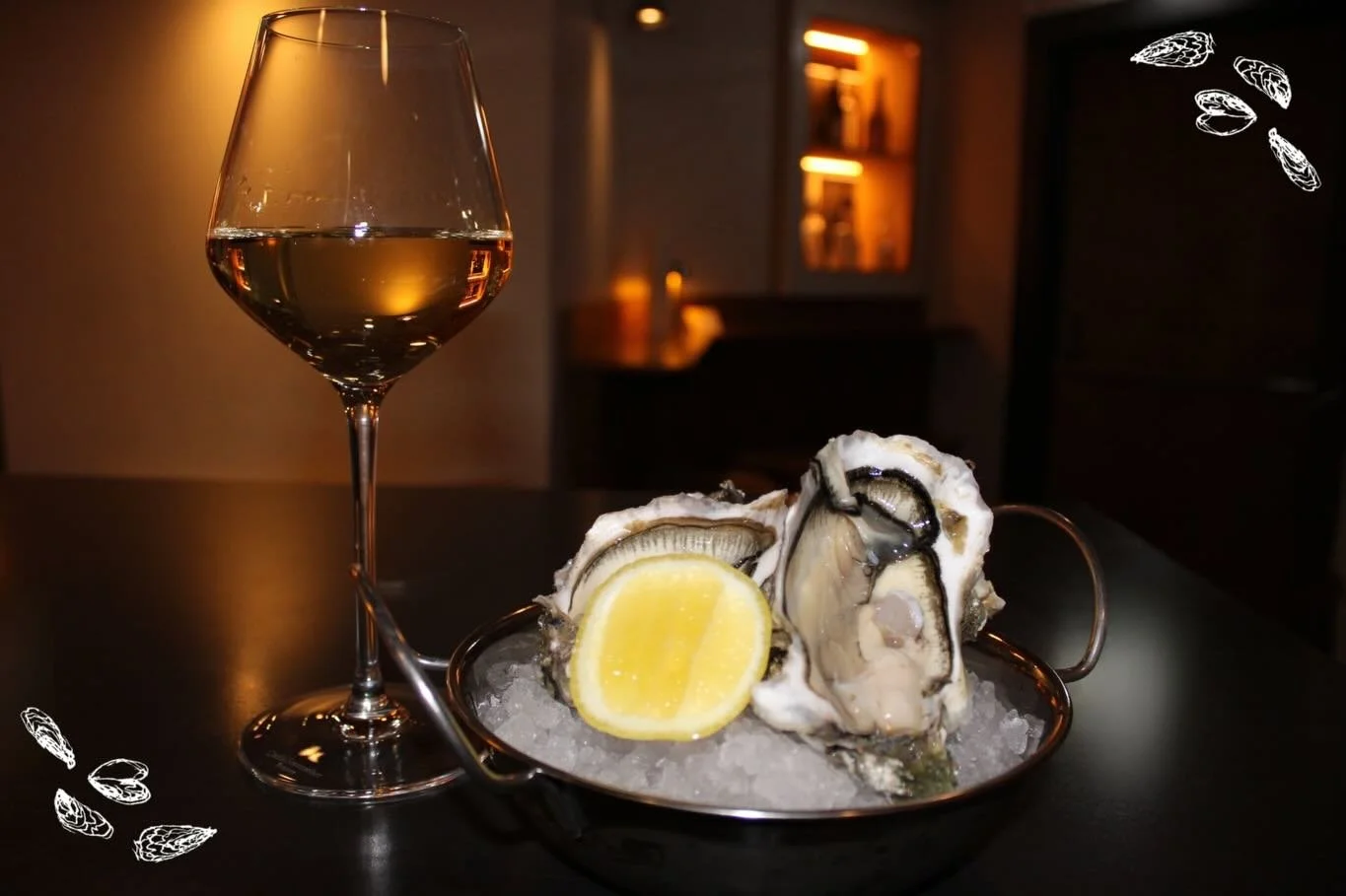 Savour our Scottish oysters, freshly harvested from Loch Fyne 🦪 

Pair them with a pint of our current stout for &pound;15, or elevate the experience with a glass of Pierda Fluida - a beautifully minerally, savoury wine from Tenerife for &pound;18.
