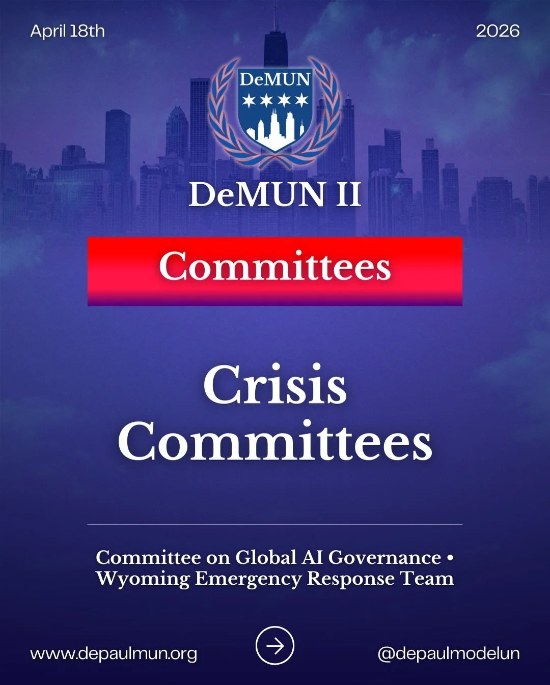 Crisis Committees

Crisis Committees move beyond traditional debate into fast-paced decision making.

Delegates respond to evolving scenarios involving global AI governance and emergency response, where policies must be created under pressure and ada