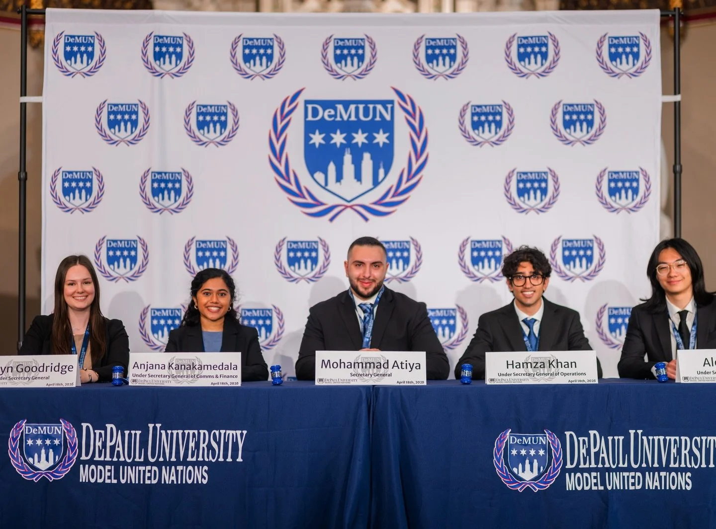DeMUN II would not exist without the people behind it! 

Our Secretariat and staff spent months planning, organizing, and building this conference from the ground up. From logistics to training to execution, every detail you saw this weekend was the 
