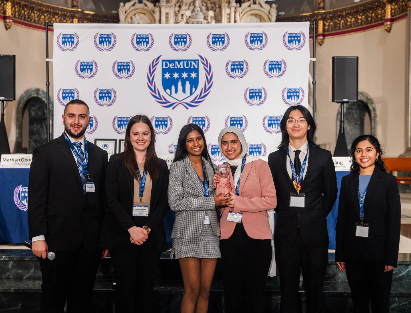 DeMUN II Awards 🏆

At the end of the day, these recognitions highlight delegates who went beyond participation - those who led discussions, built consensus, and pushed their committees forward.
Model UN is about growth, and these delegates embodied 