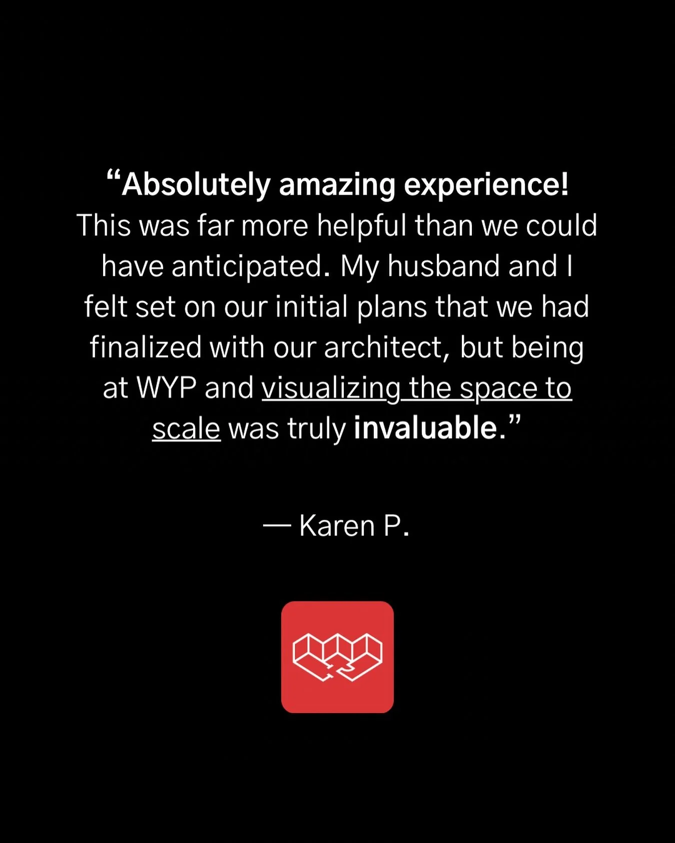 Karen and her husband thought their plans were finalized&mdash;but experiencing their space at Walk Your Plans changed everything. From blueprint to reality, visualization is invaluable. 🙌🏡💯 

Click the link in our bio to schedule your session tod