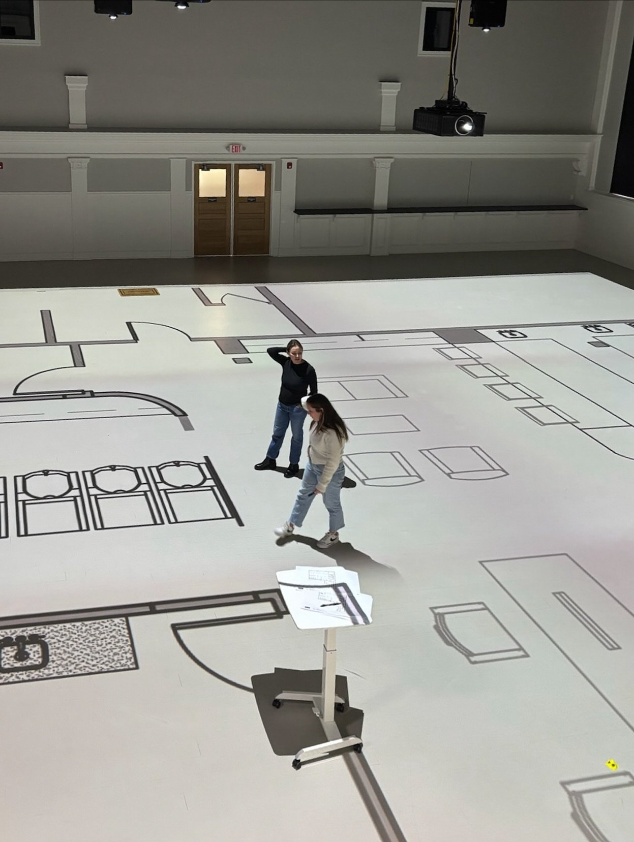 Salon dreams were brought to life during a recent walk at the Cleveland HQ, where we projected the full layout and explored every inch together. 📐🔎

There&rsquo;s something so powerful about stepping into your space before it&rsquo;s built &mdash; 