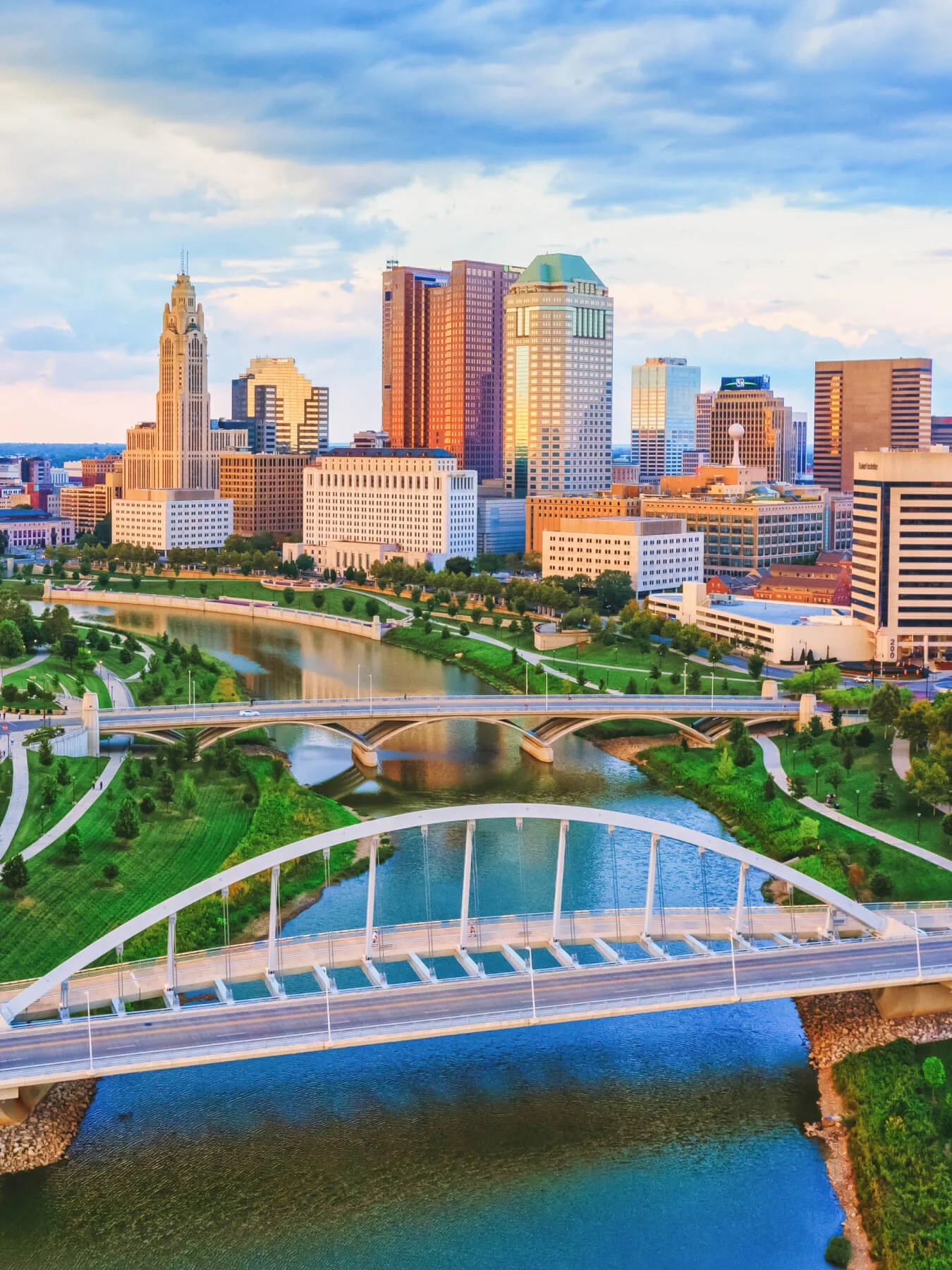 Photo of Columbus skyline