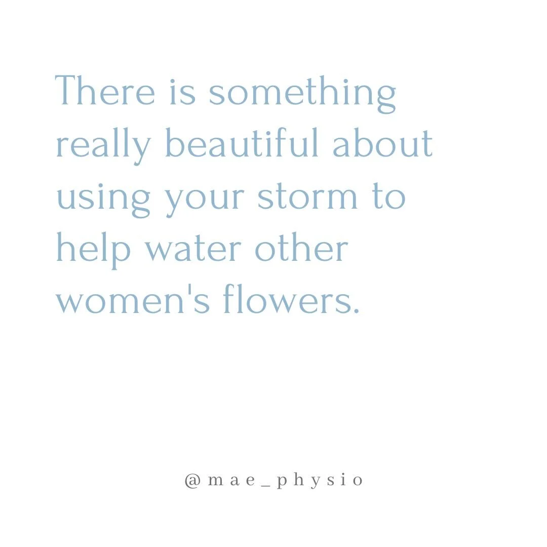 Inspired by all the women who created something meaningful from something painful. 🩷