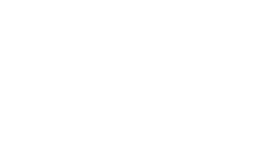 A white silhouette of a tooth with a toothbrush in front of a white background.