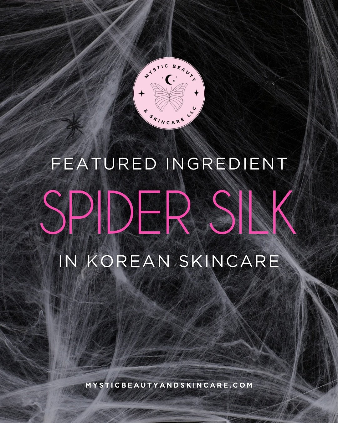 Spider webs in skincare? 

Yes, really!

Meet the next-gen ingredient that tightens, hydrates, and strengthens your skin barrier &mdash; without the irritation.

Perfect for sensitive skin, early signs of aging, or anyone wanting firm, smooth skin wi