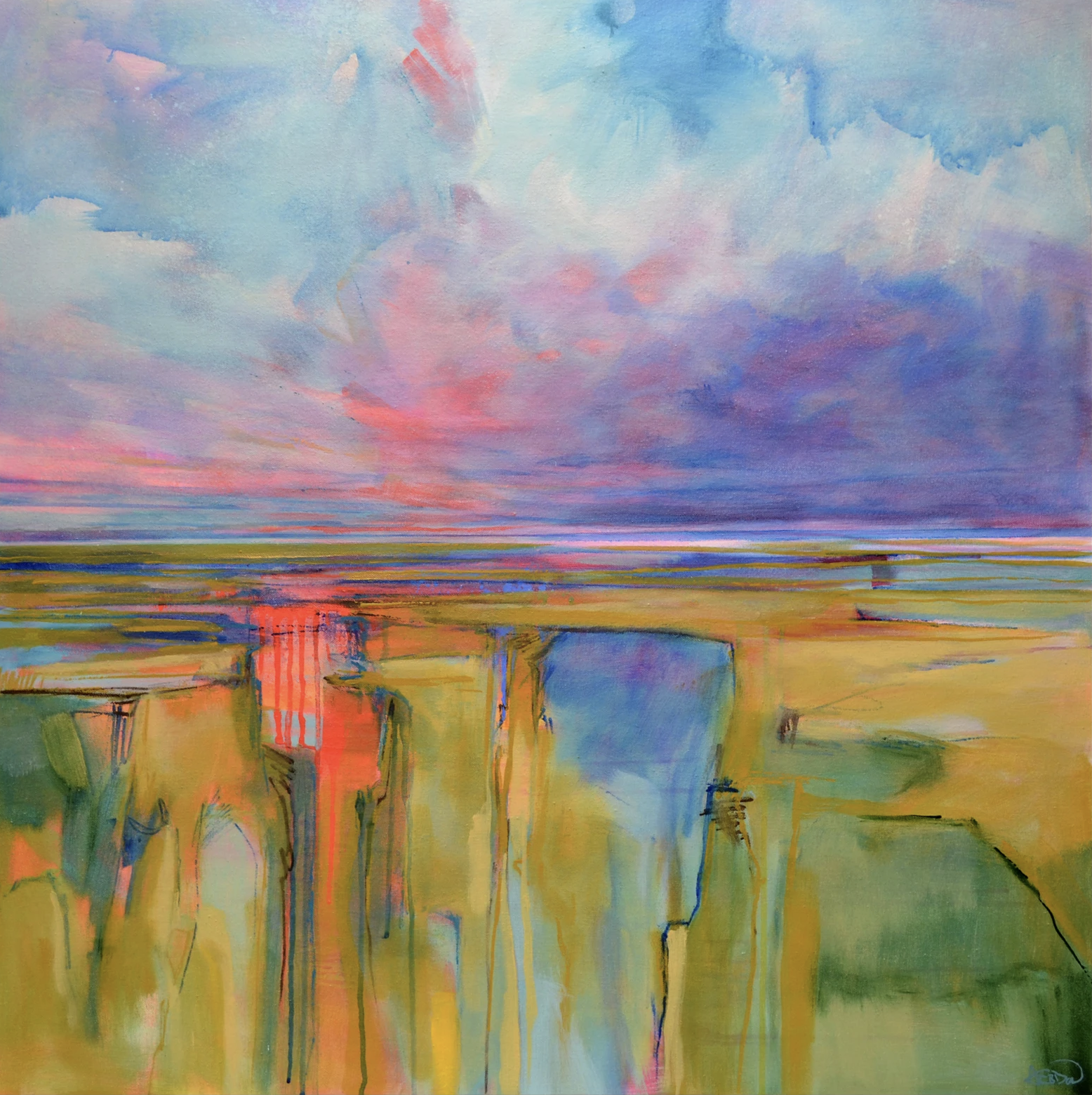 Around the pools 90x90cm 1,095.png