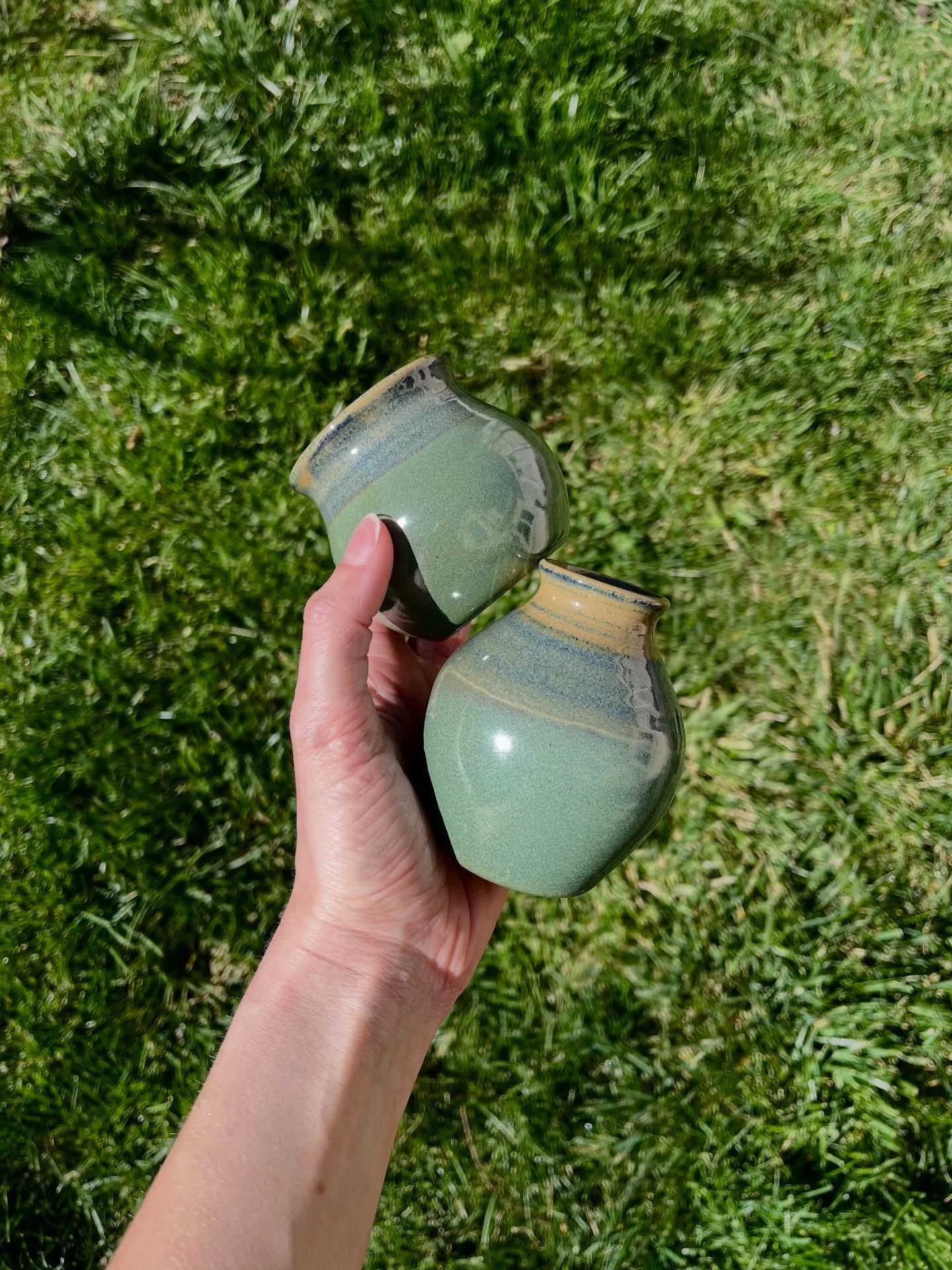 Mini vases coming with me to @fromtheearthmarket this Sunday! Just in time for spring 🌸🌸🌸