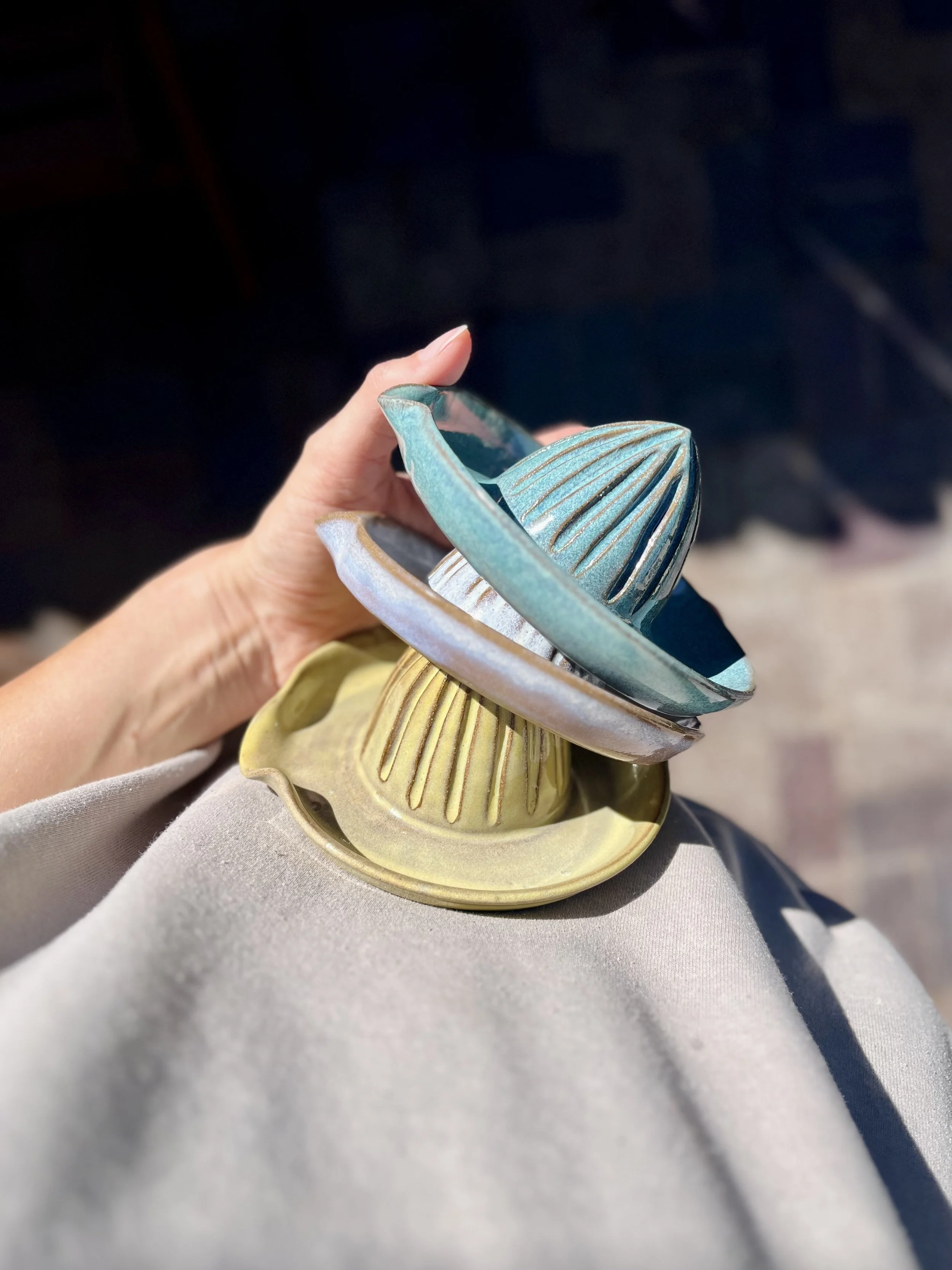 2nd Starlight Ceramics_citrus juicers.jpeg